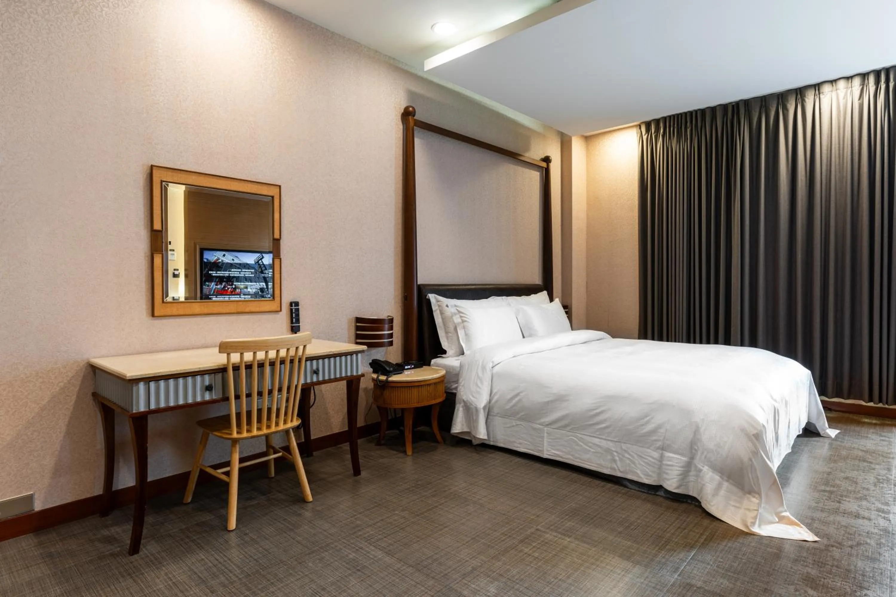 Bed in OHYA Chain Boutique Motel-Xinying