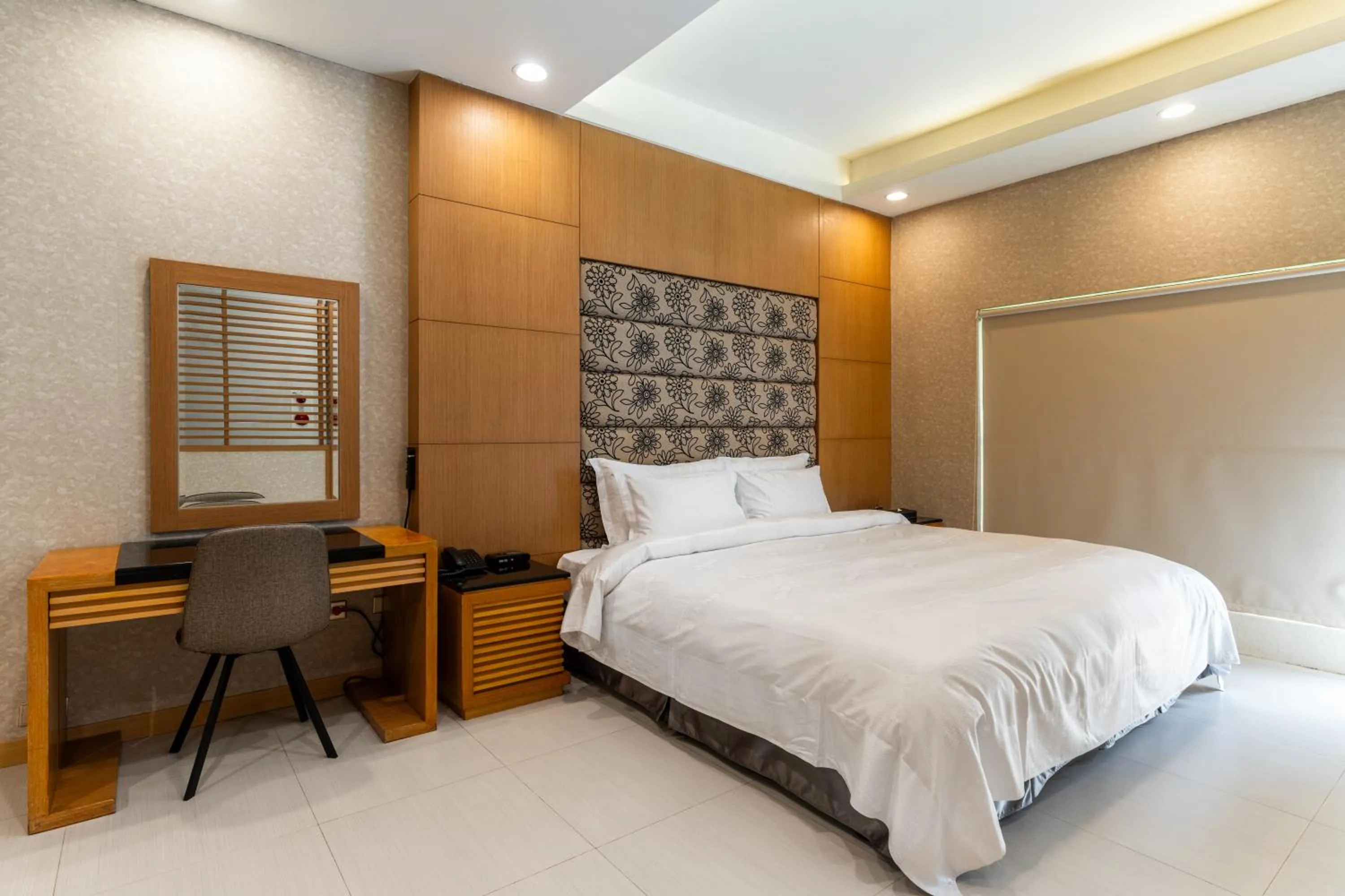 Bed in OHYA Chain Boutique Motel-Xinying