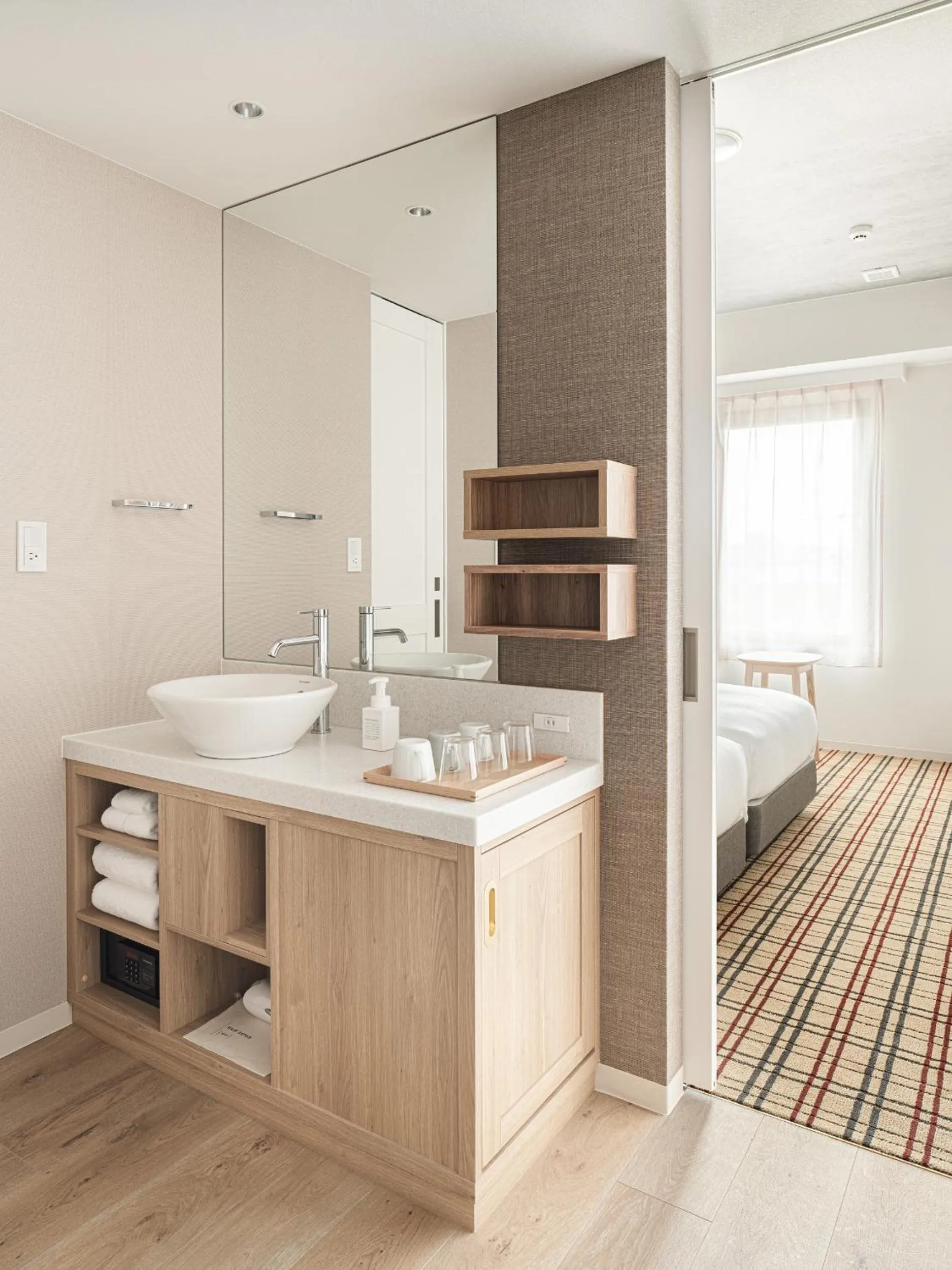 Photo of the whole room, Bed in Nest Hotel Naha Kumoji