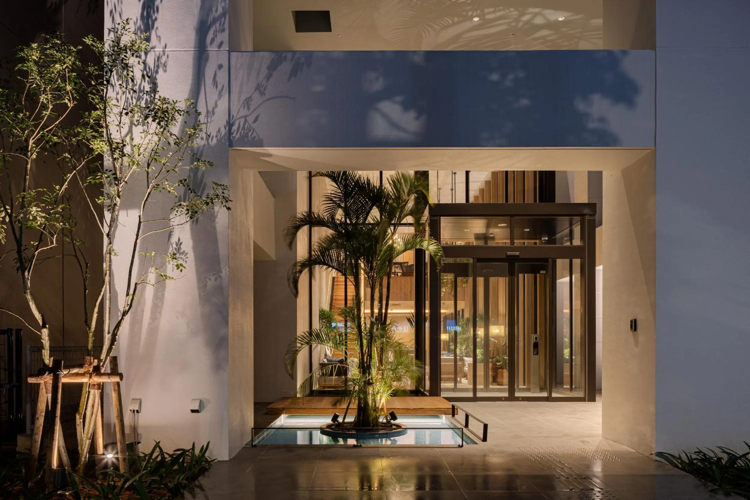 Facade/entrance in Nest Hotel Naha Kumoji