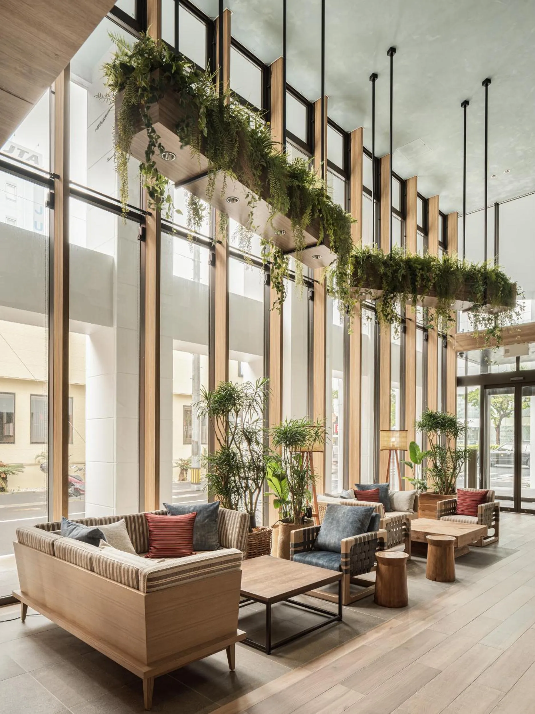 Lobby or reception in Nest Hotel Naha Kumoji