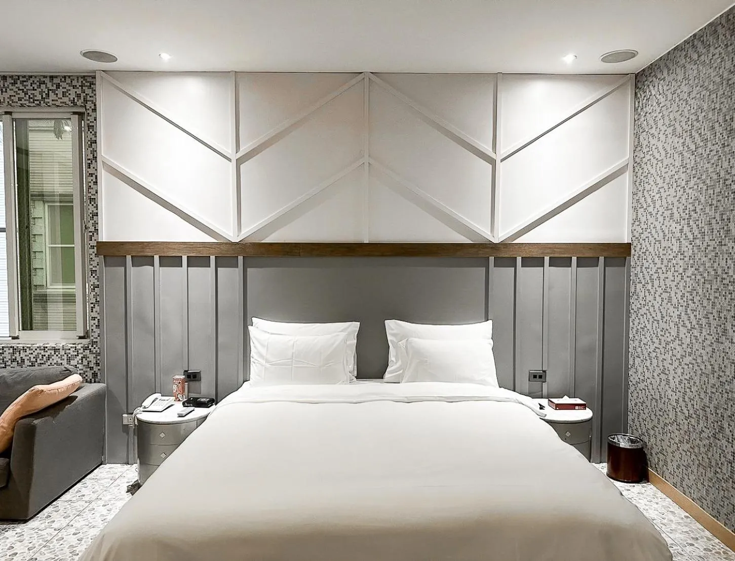 Bed in All-Ur Boutique Motel-Jhu Shan Branch