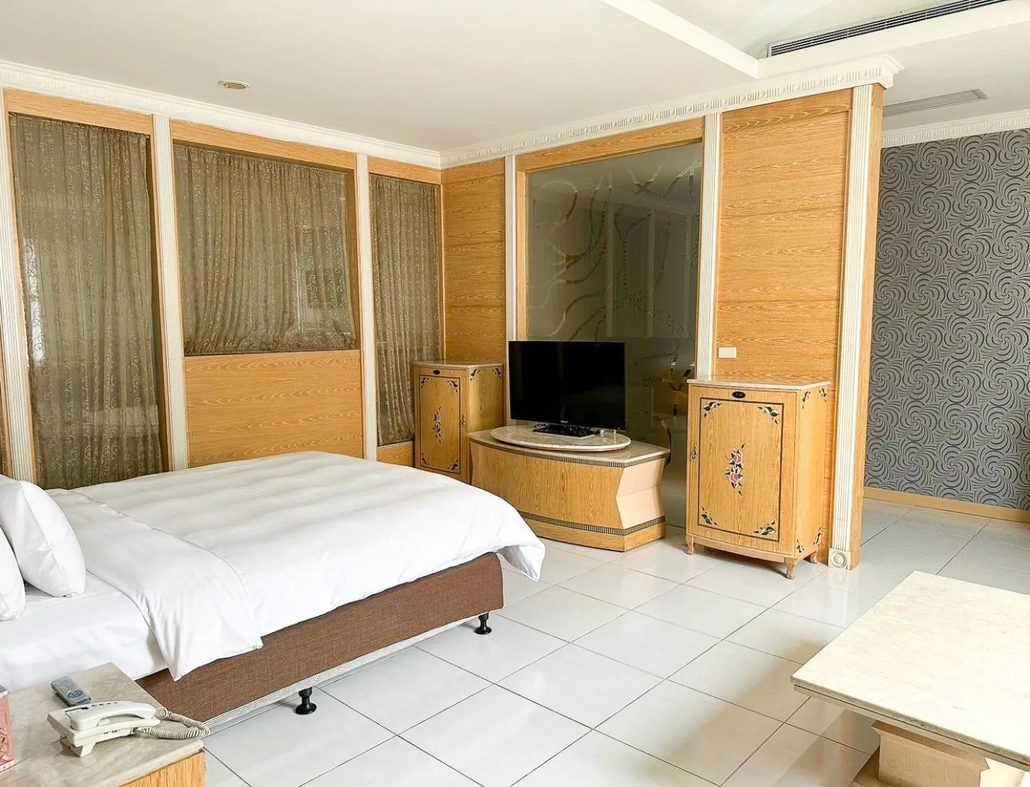 Bed in All-Ur Boutique Motel-Jhu Shan Branch