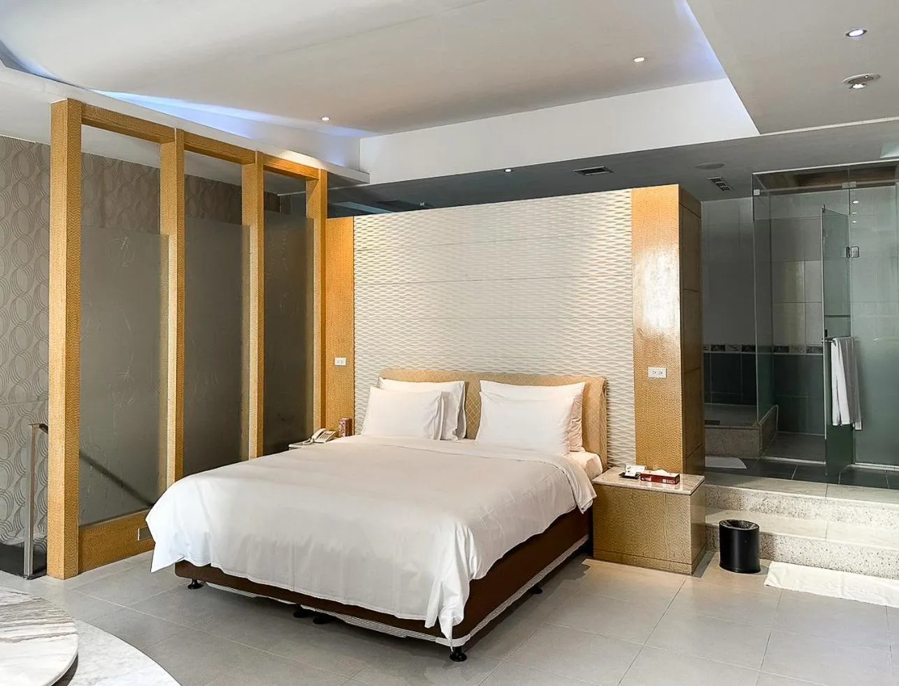 Bed in All-Ur Boutique Motel-Jhu Shan Branch