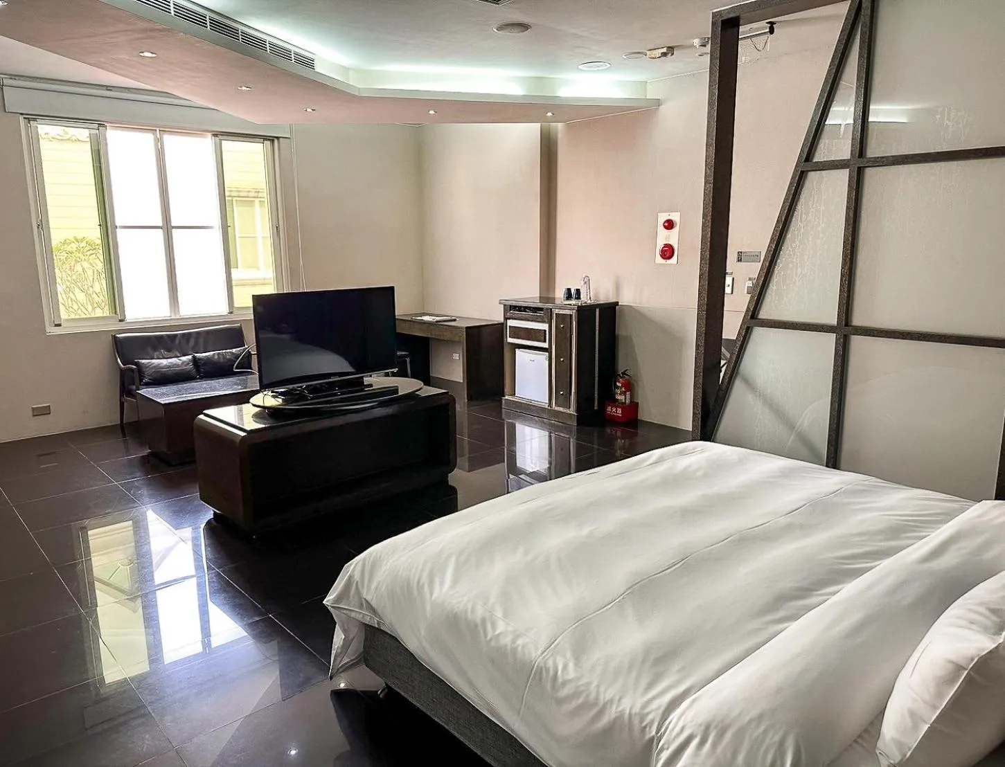 Bed in All-Ur Boutique Motel-Jhu Shan Branch