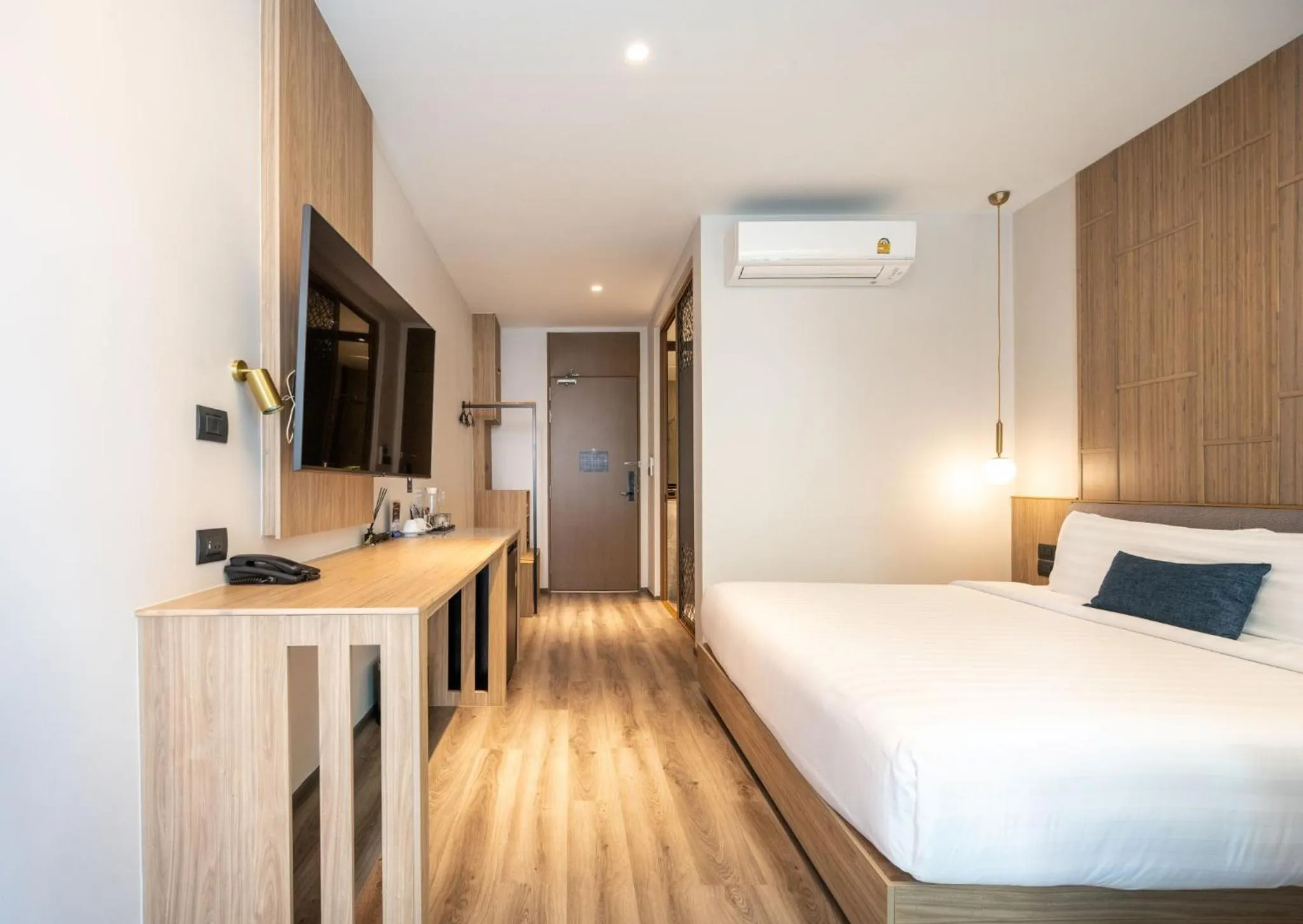 Bed in SHAN Villas Sukhumvit ฌานวิลล่า สุขุมวิท