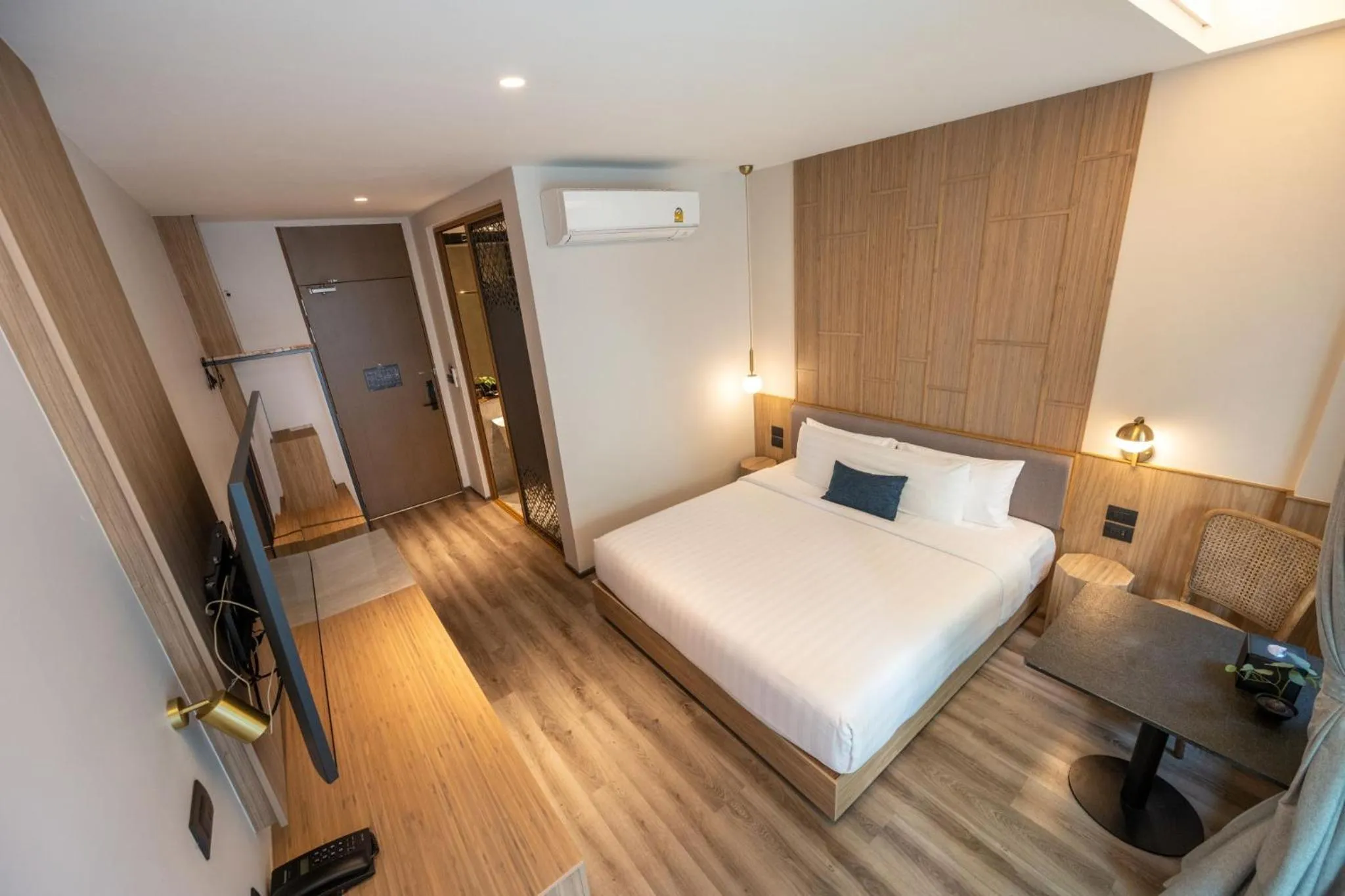 Bed in SHAN Villas Sukhumvit ฌานวิลล่า สุขุมวิท