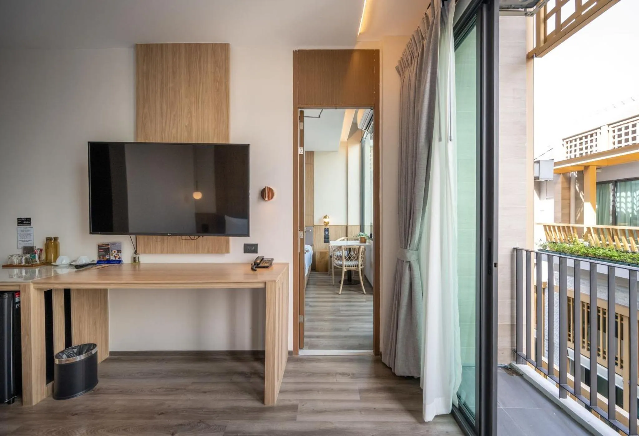 Balcony/Terrace in SHAN Villas Sukhumvit