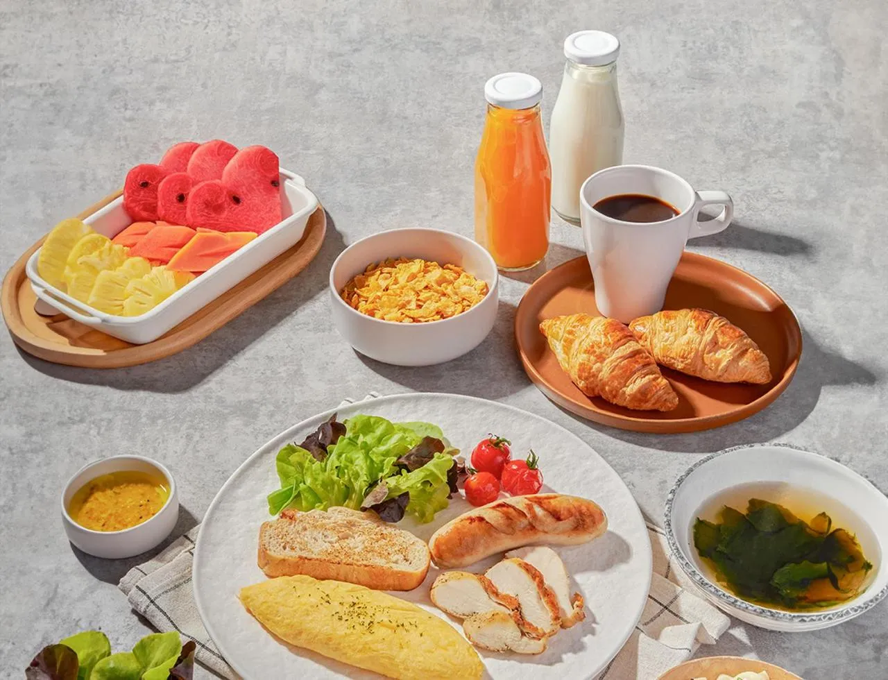 Breakfast in SHAN Villas Sukhumvit