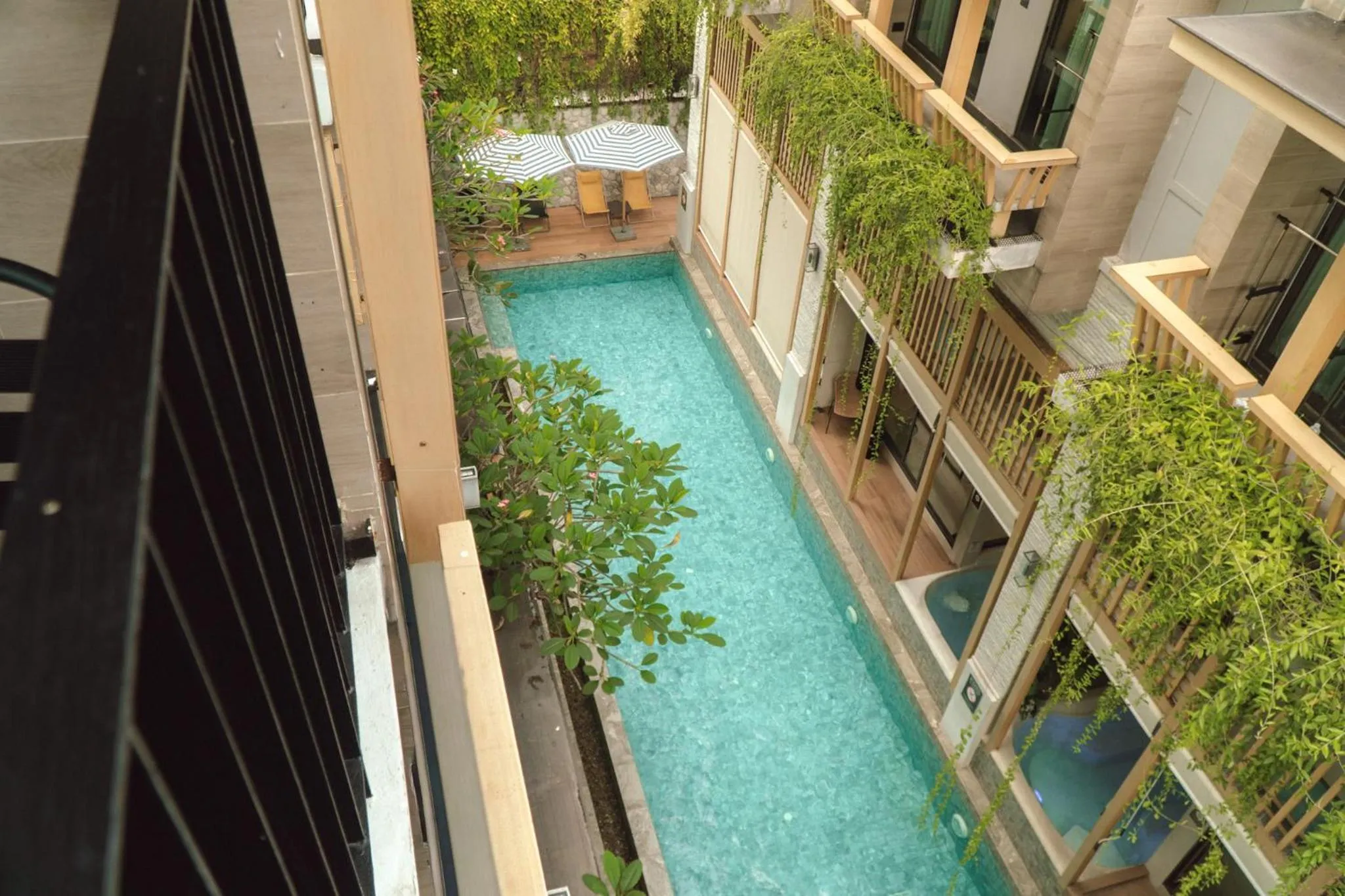 Balcony/Terrace in SHAN Villas Sukhumvit