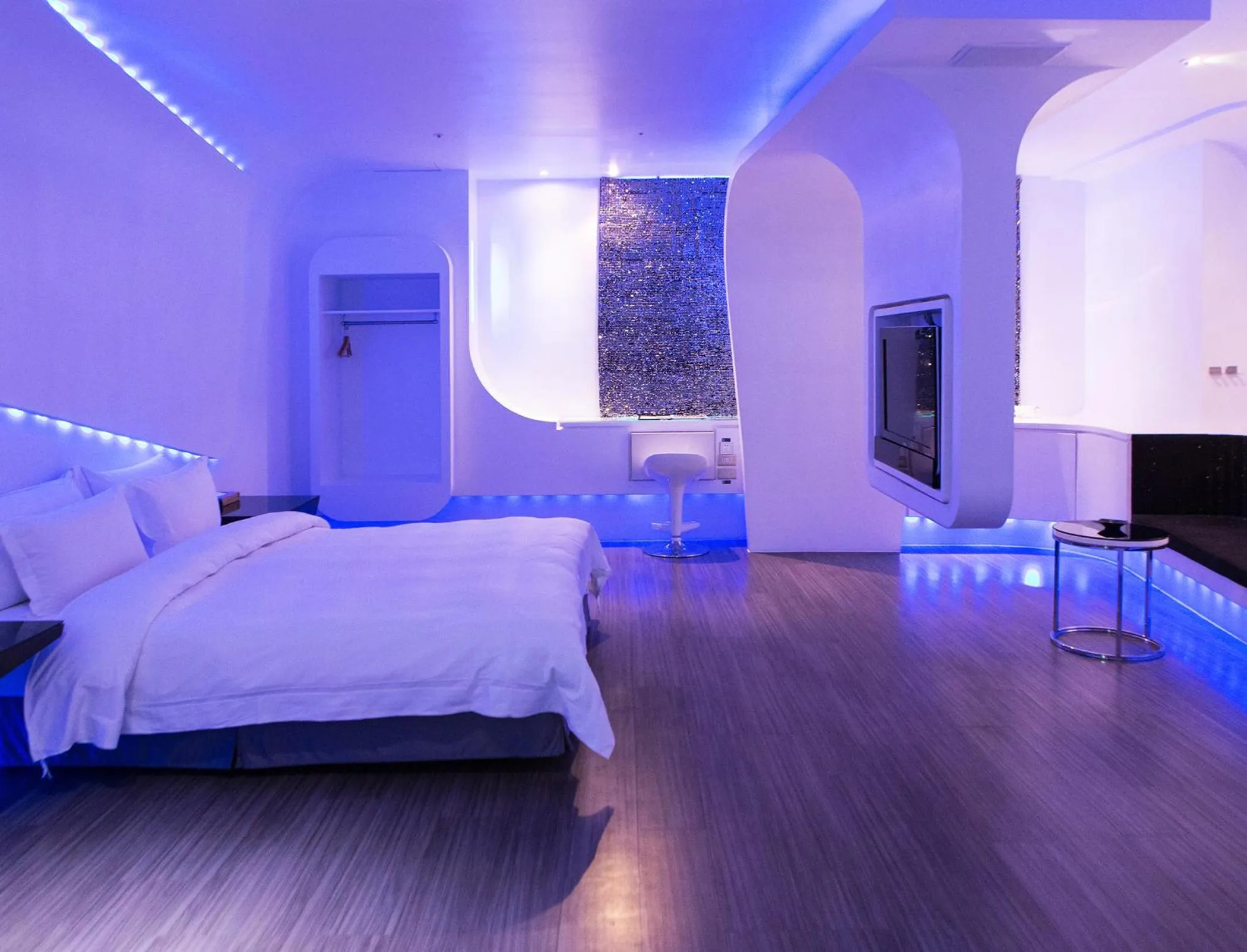 Bed in All-Ur Boutique Motel - Taichung Branch