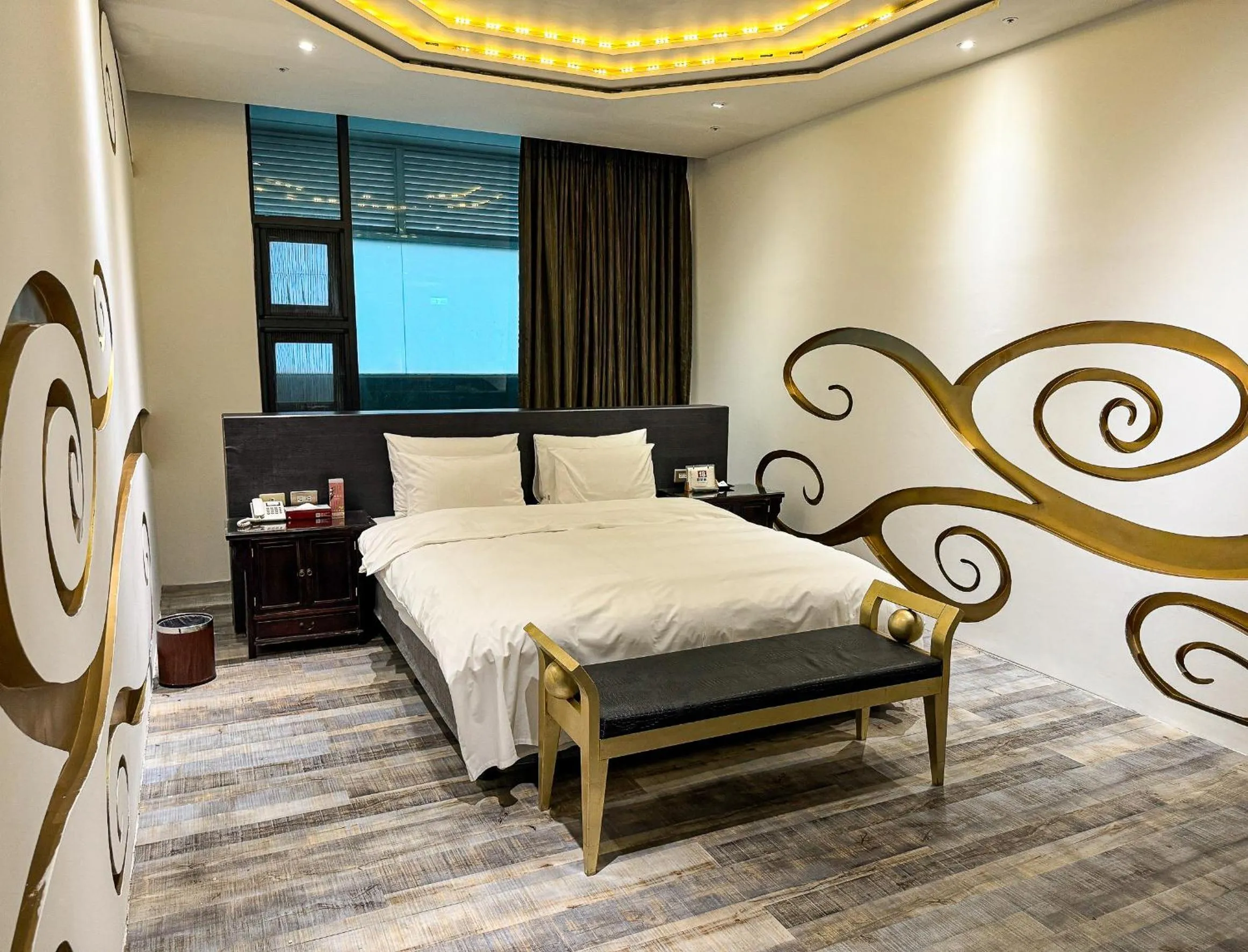Bed in All-Ur Boutique Motel - Taichung Branch