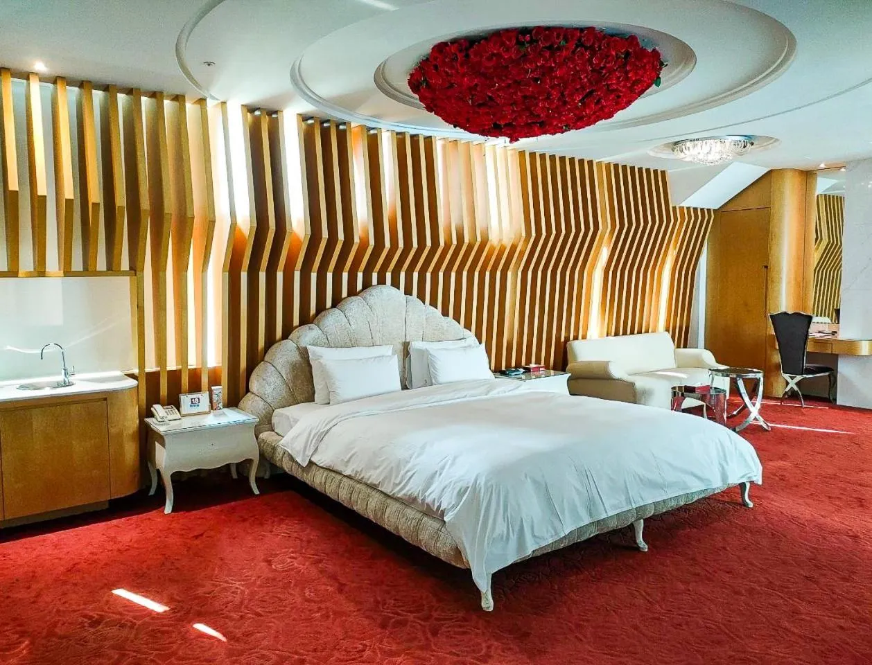 Bed in All-Ur Boutique Motel - Taichung Branch