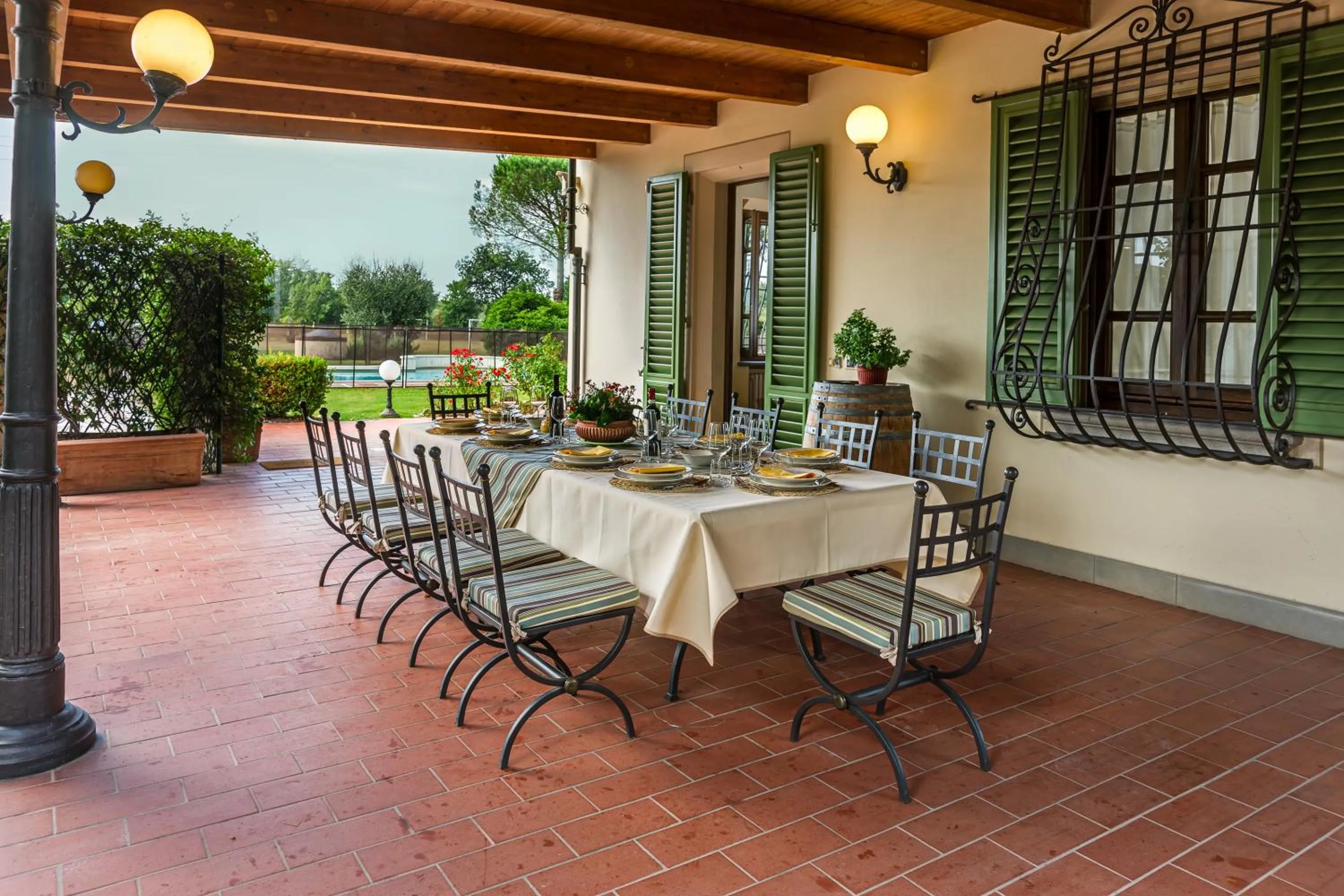 Patio in Villa Colombai