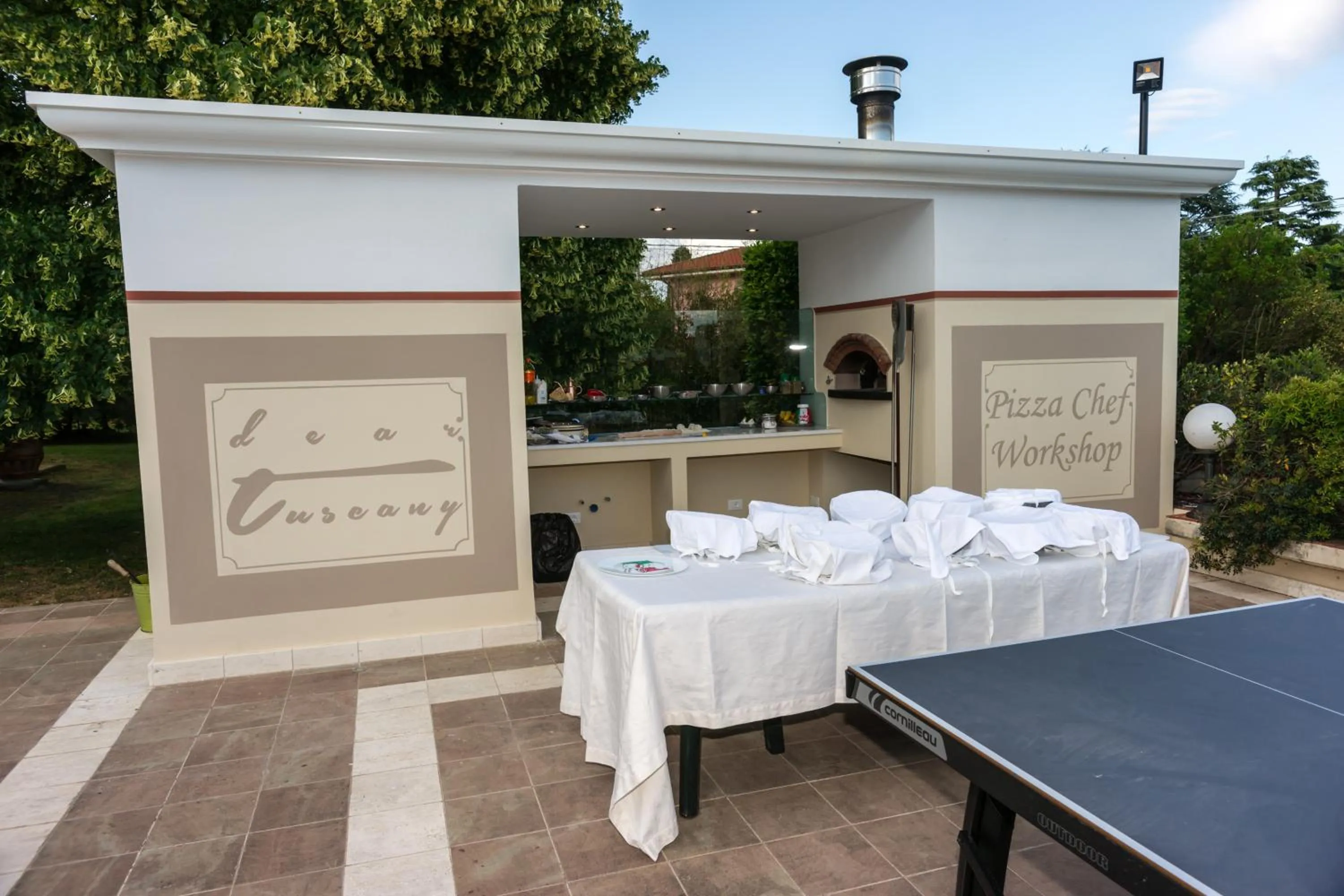 Decorative detail in Villa Colombai