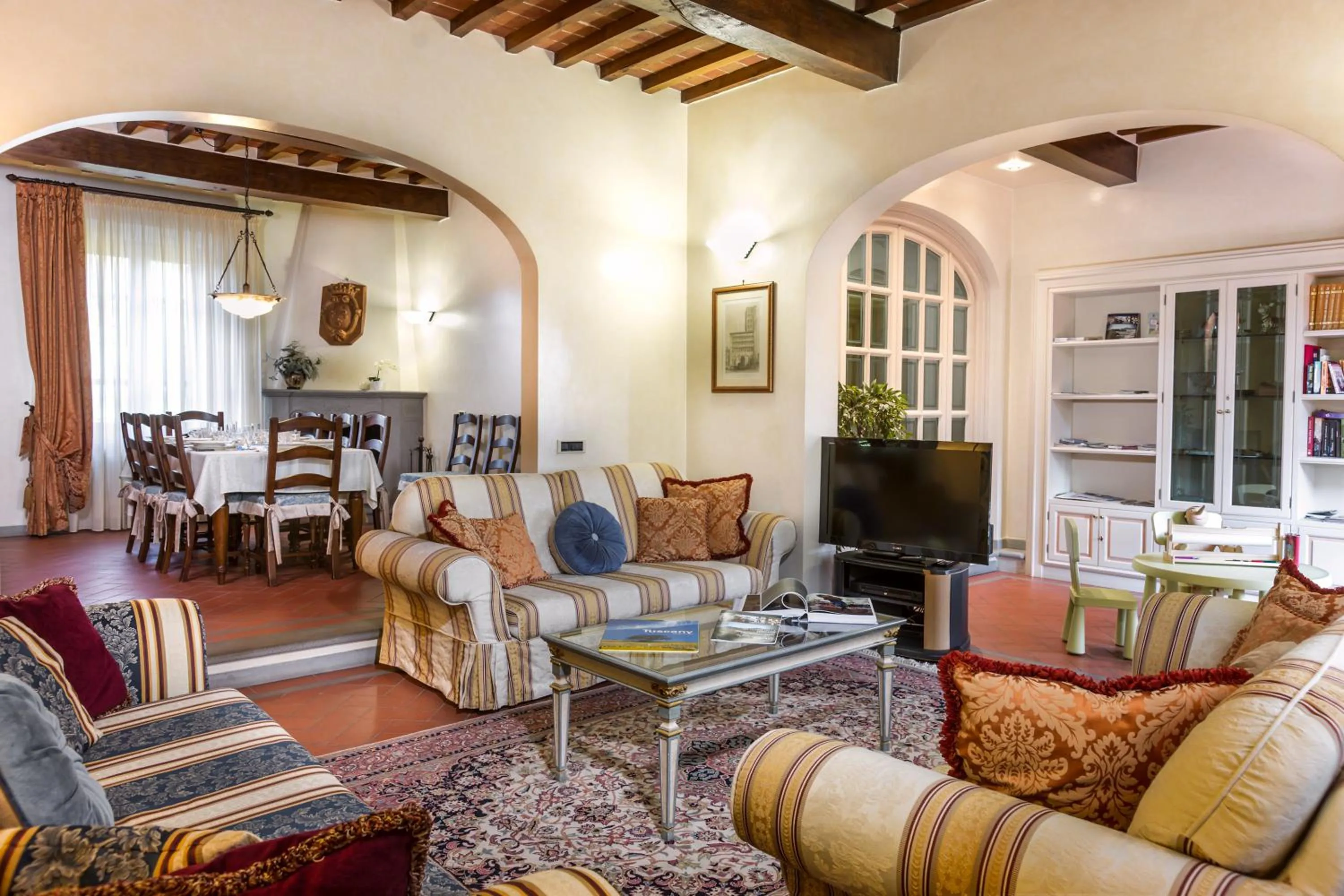 Communal lounge/ TV room in Villa Colombai