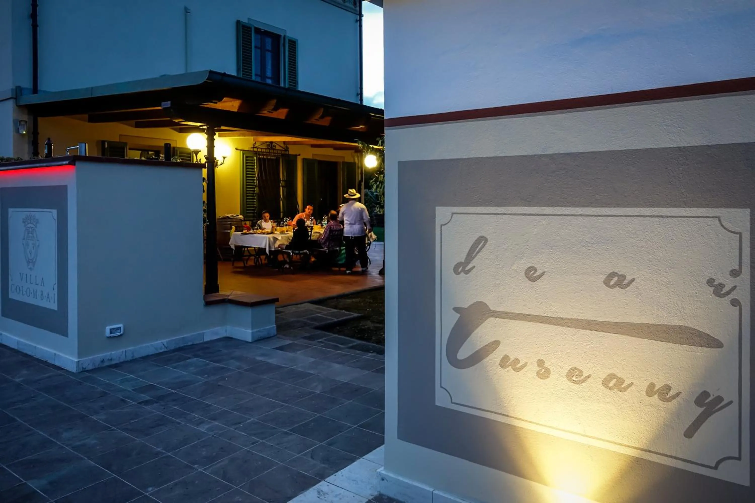 Patio in Villa Colombai