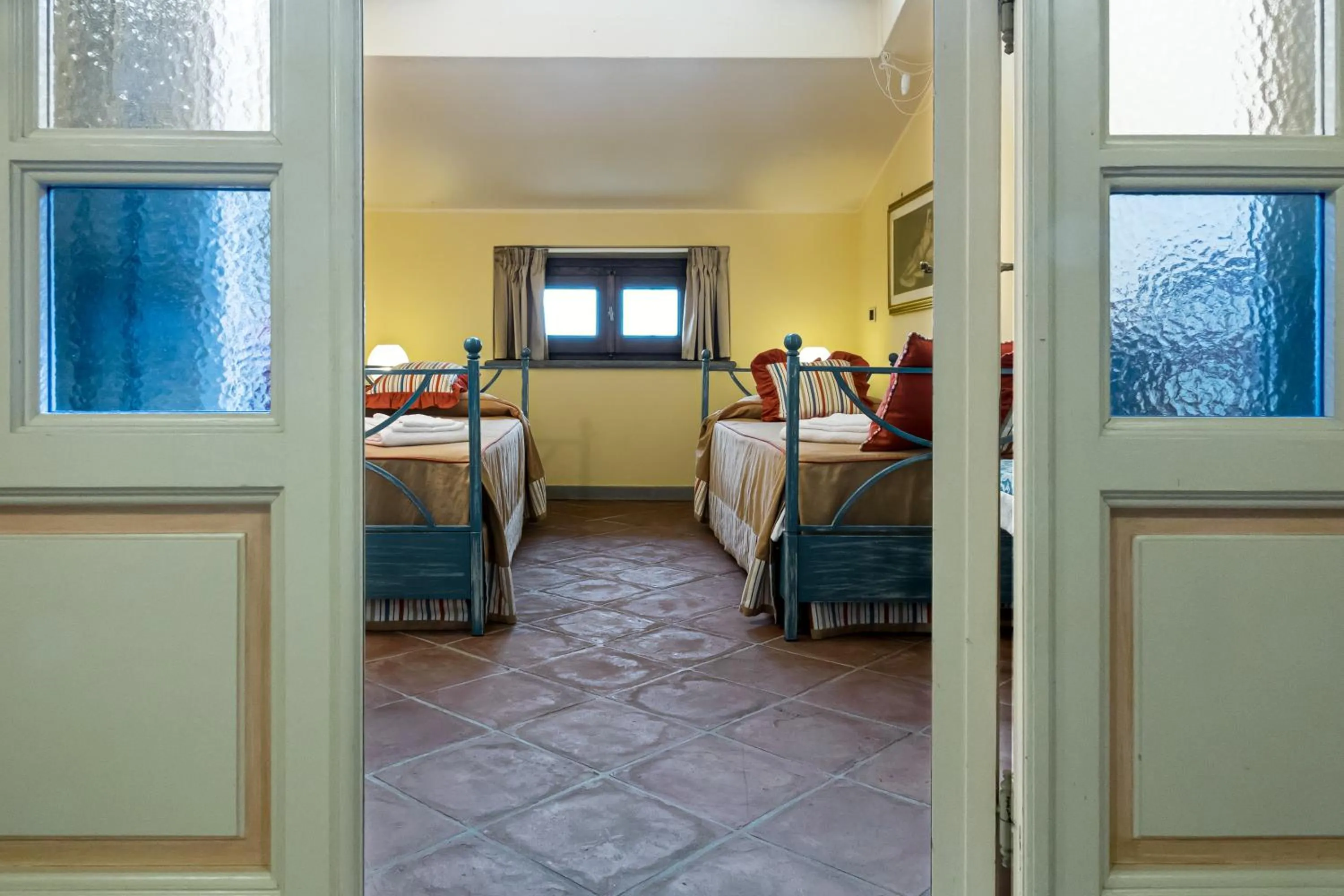 Bedroom, Bed in Villa Colombai