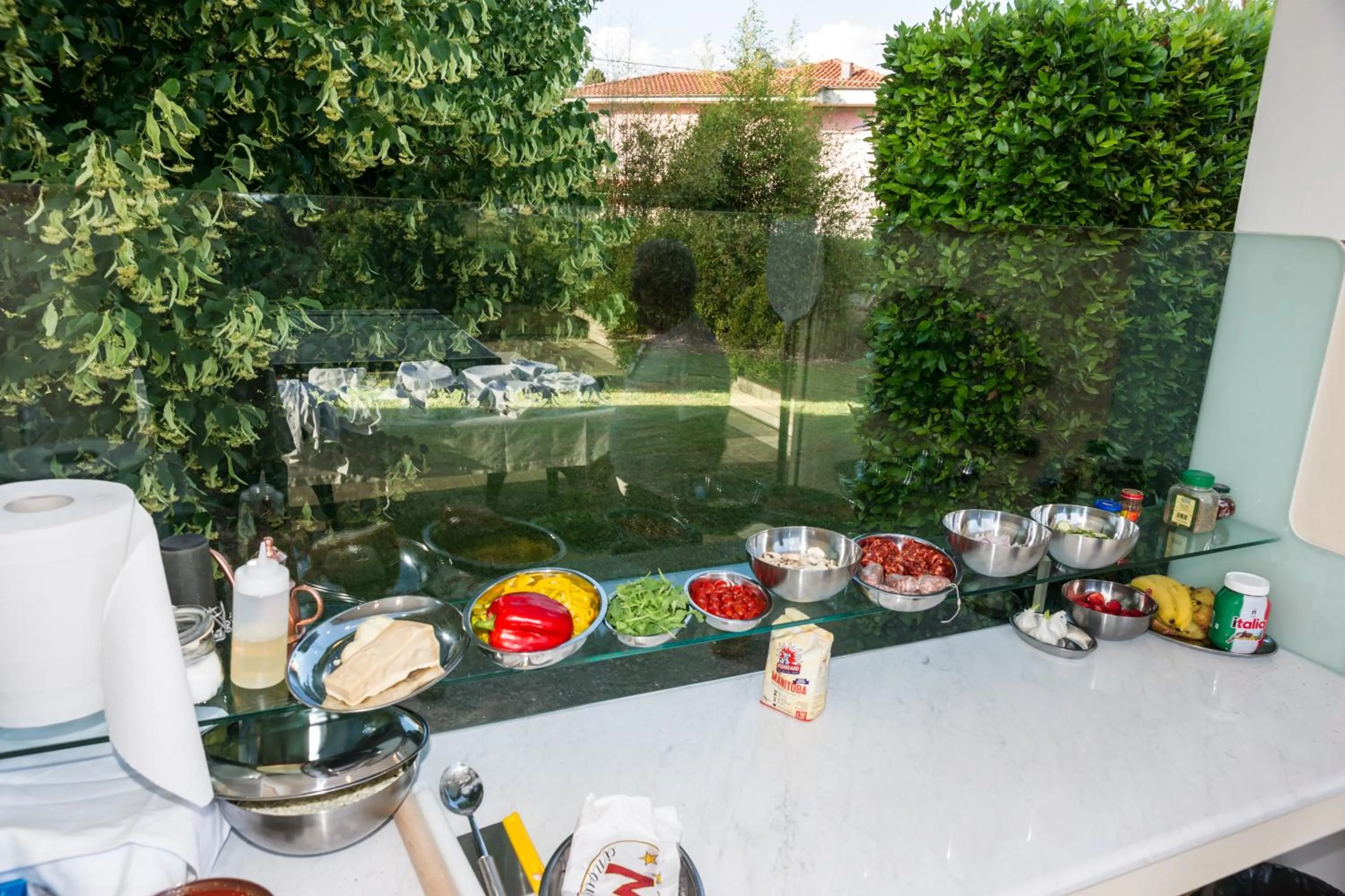 Decorative detail in Villa Colombai