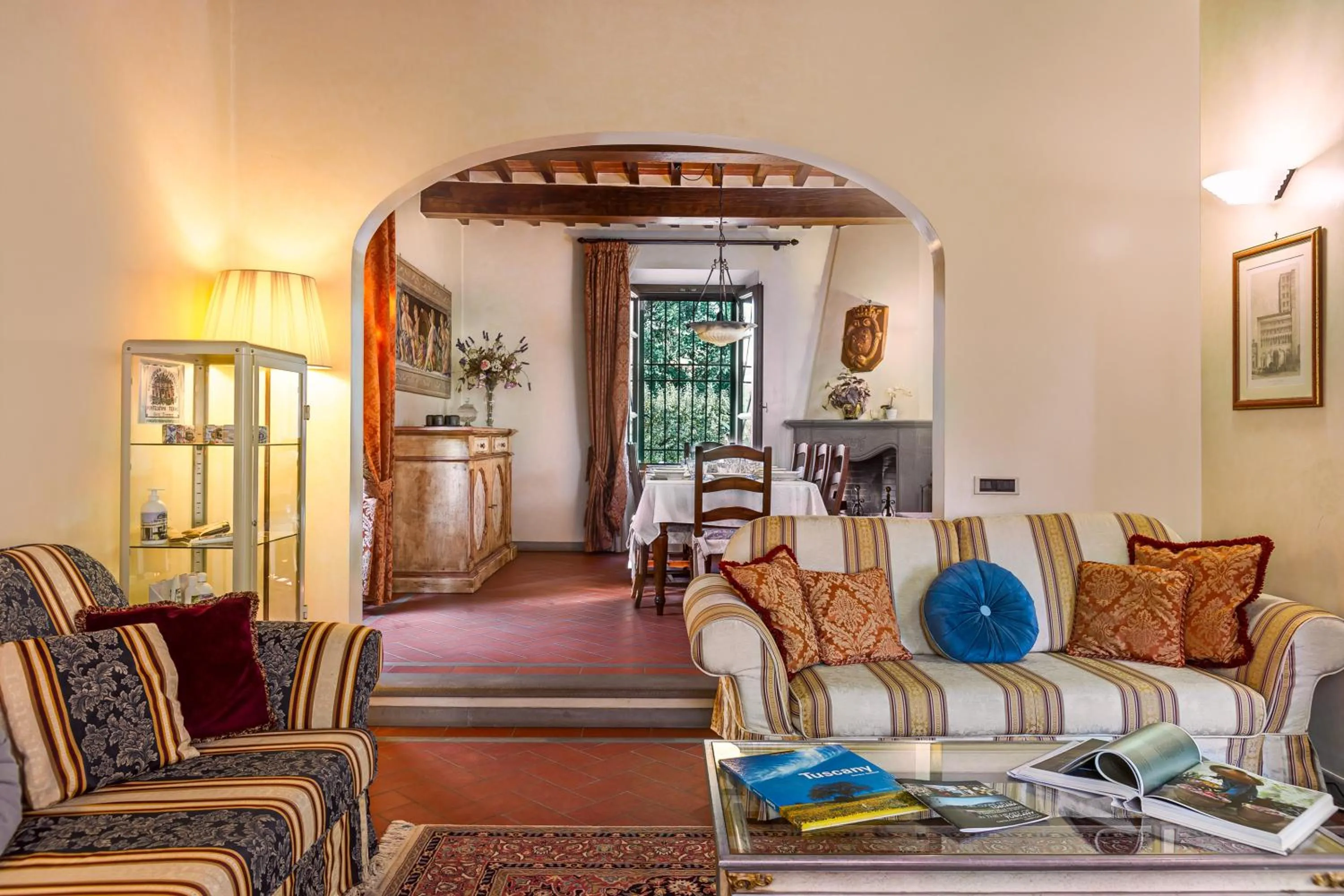 Communal lounge/ TV room in Villa Colombai