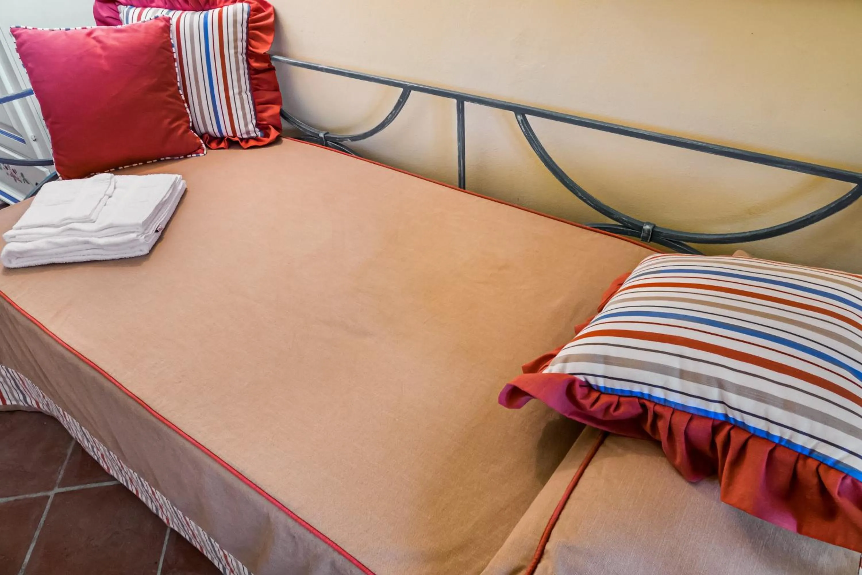 Bedroom, Bed in Villa Colombai