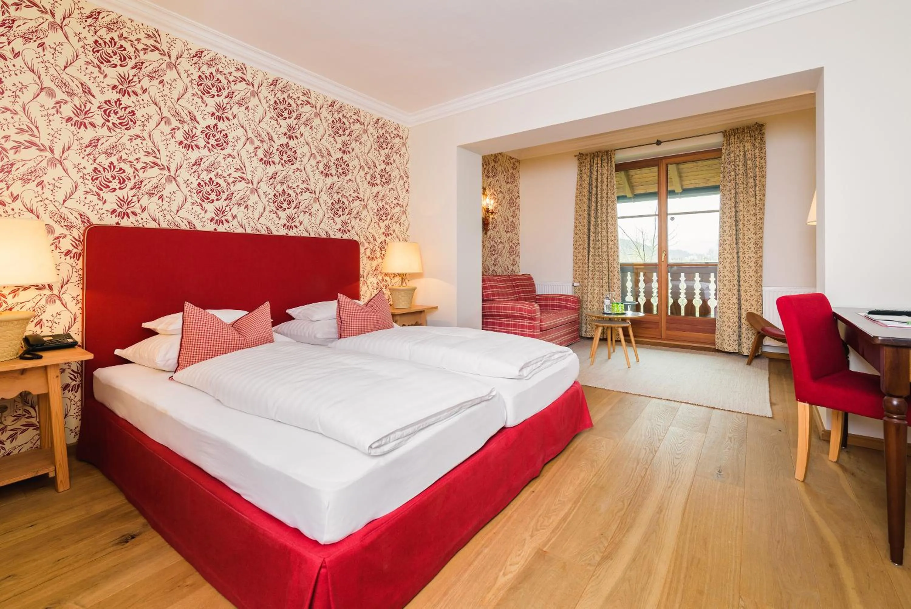 Photo of the whole room, Bed in Hotel Gasthof Brandstätter