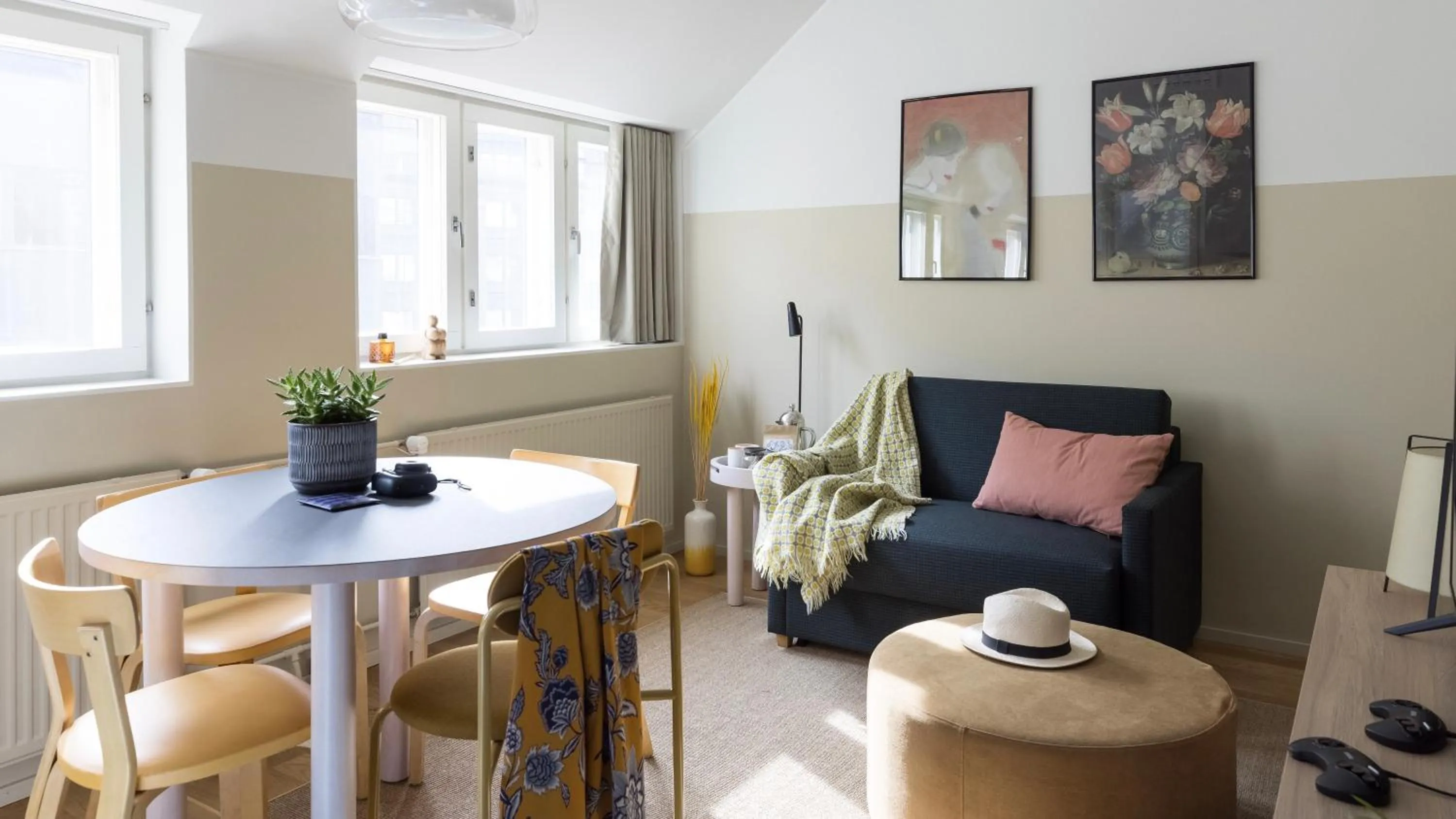 Bed in Bob W Helsinki City Centre