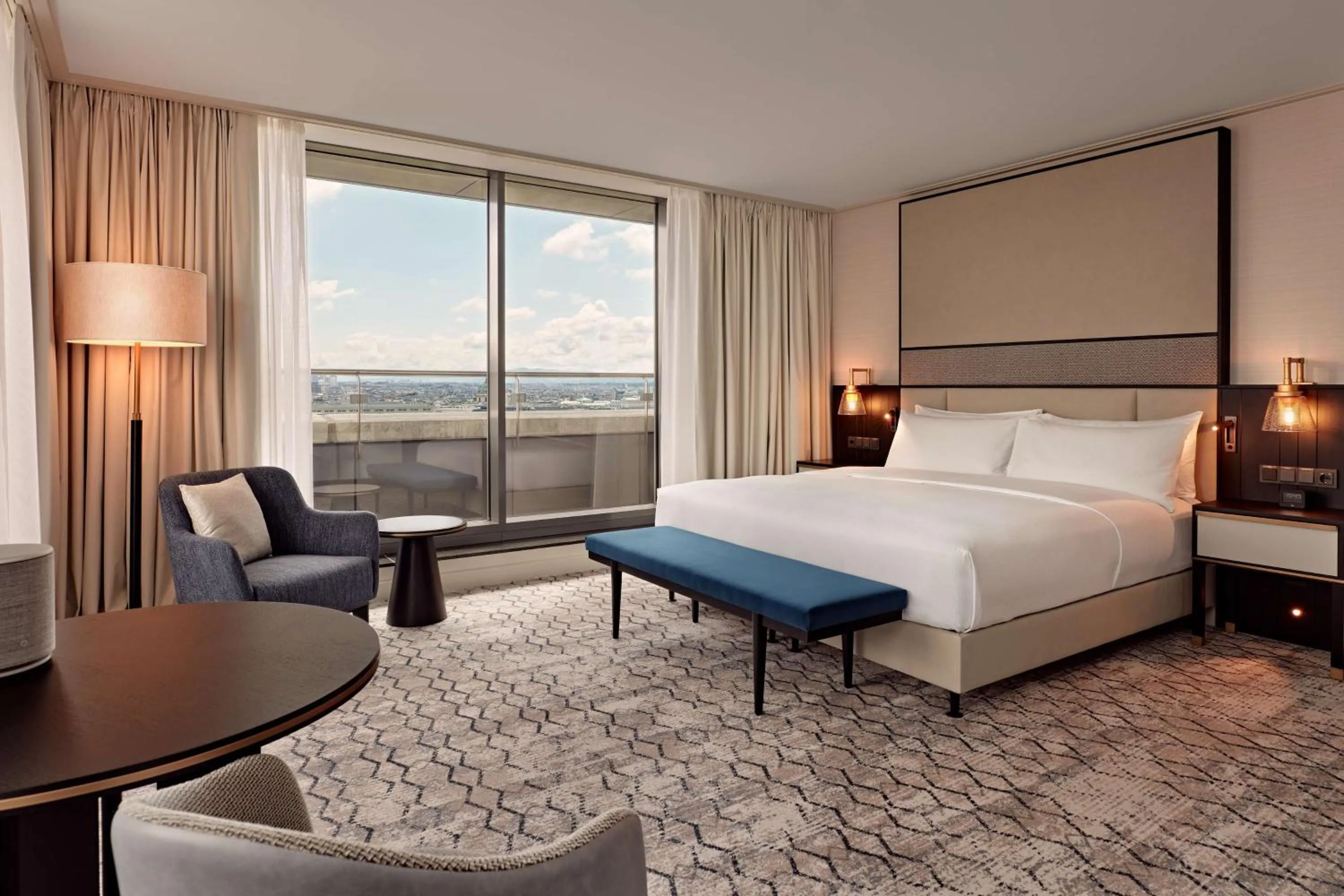 Bed in Hilton Vienna Park