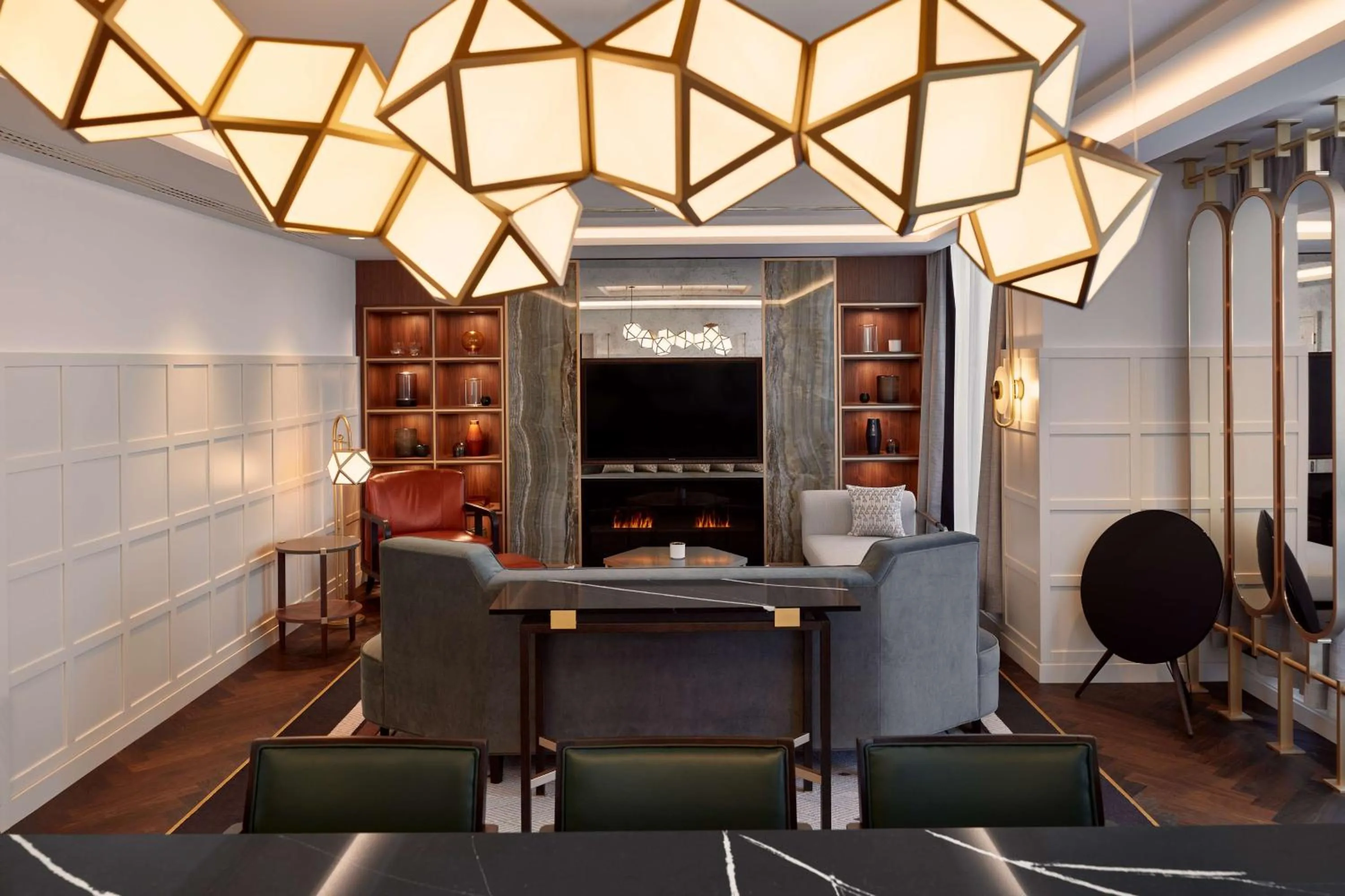 Living room in Hilton Vienna Park