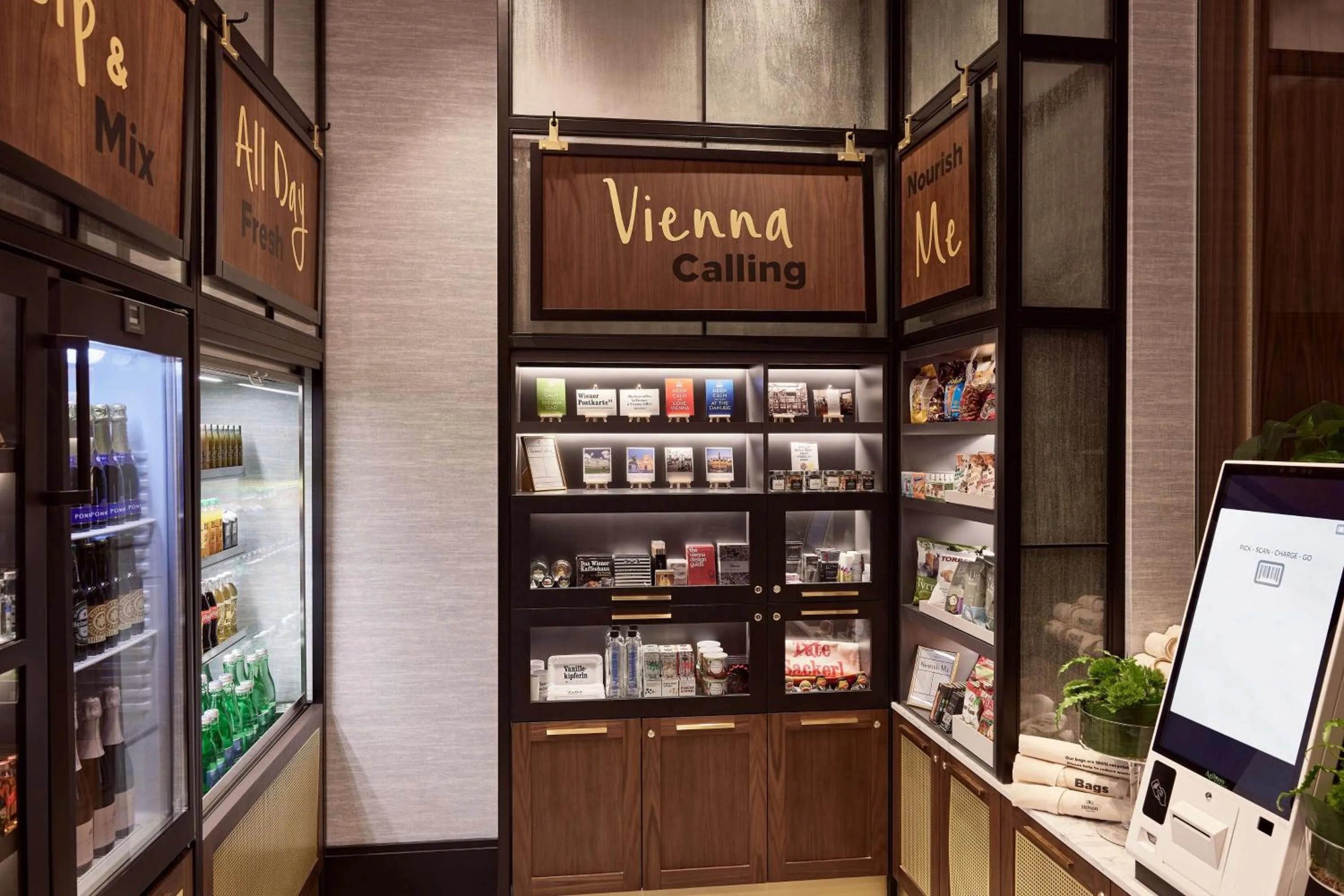 Restaurant/places to eat in Hilton Vienna Park