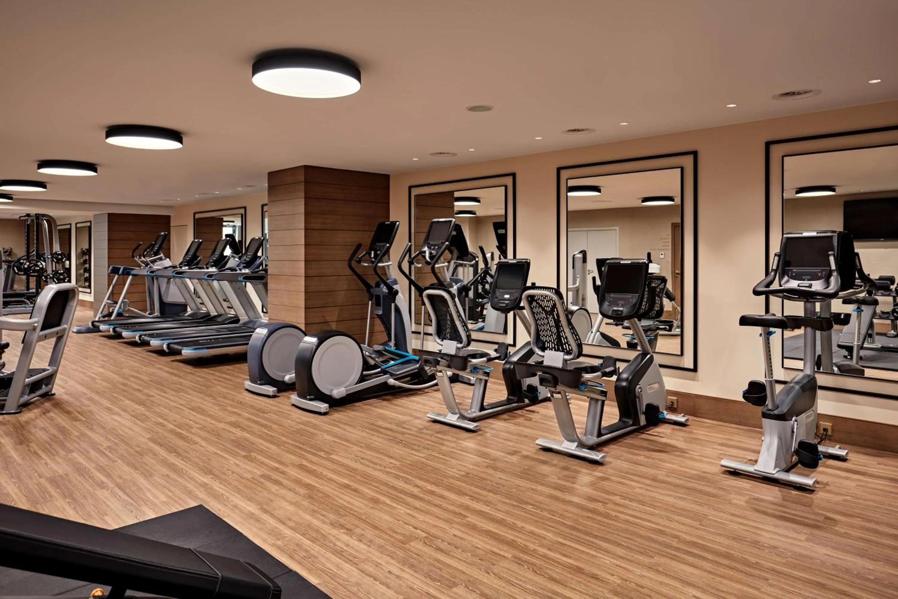 Fitness centre/facilities in Hilton Vienna Park