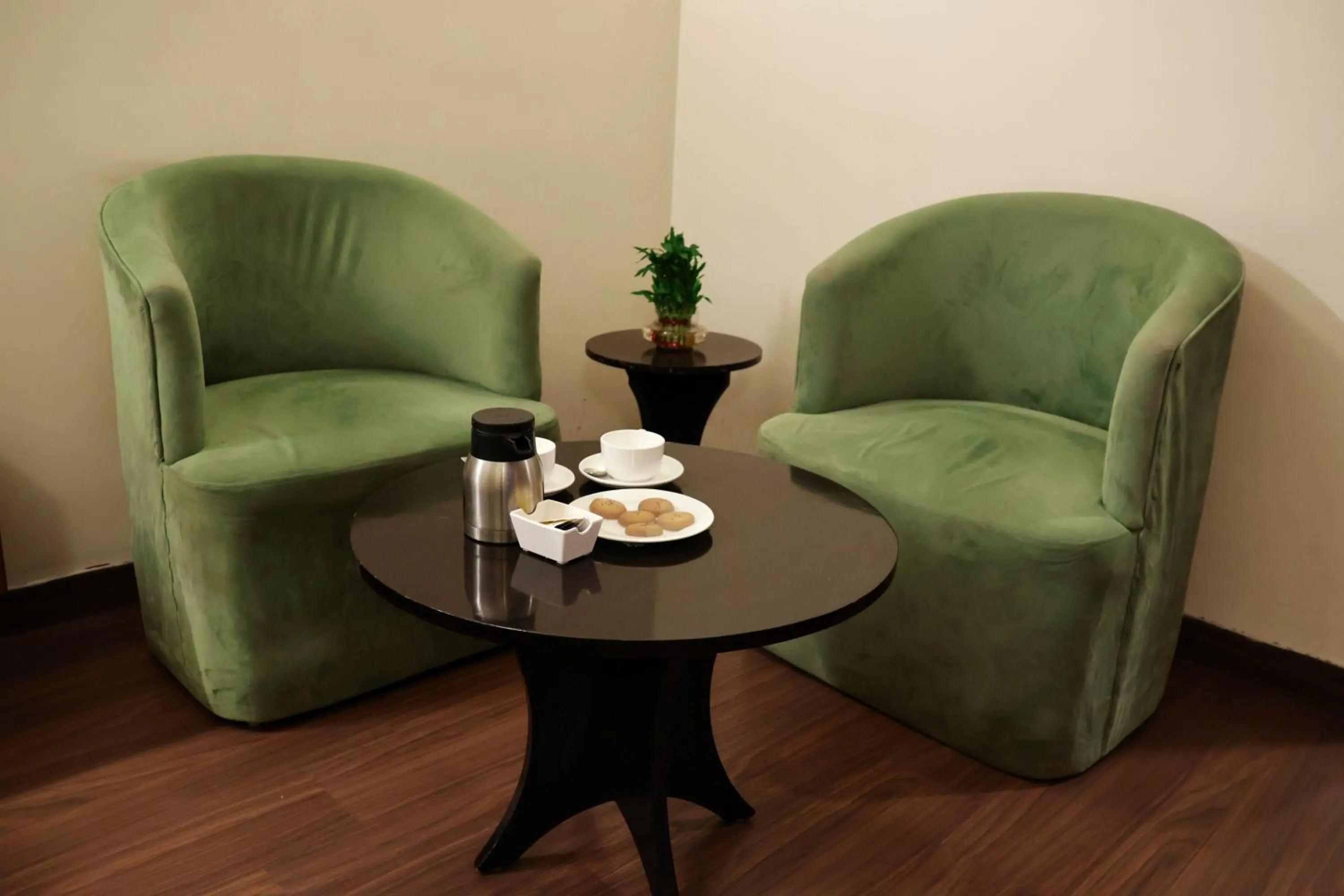 Seating area in Hotel Livbox