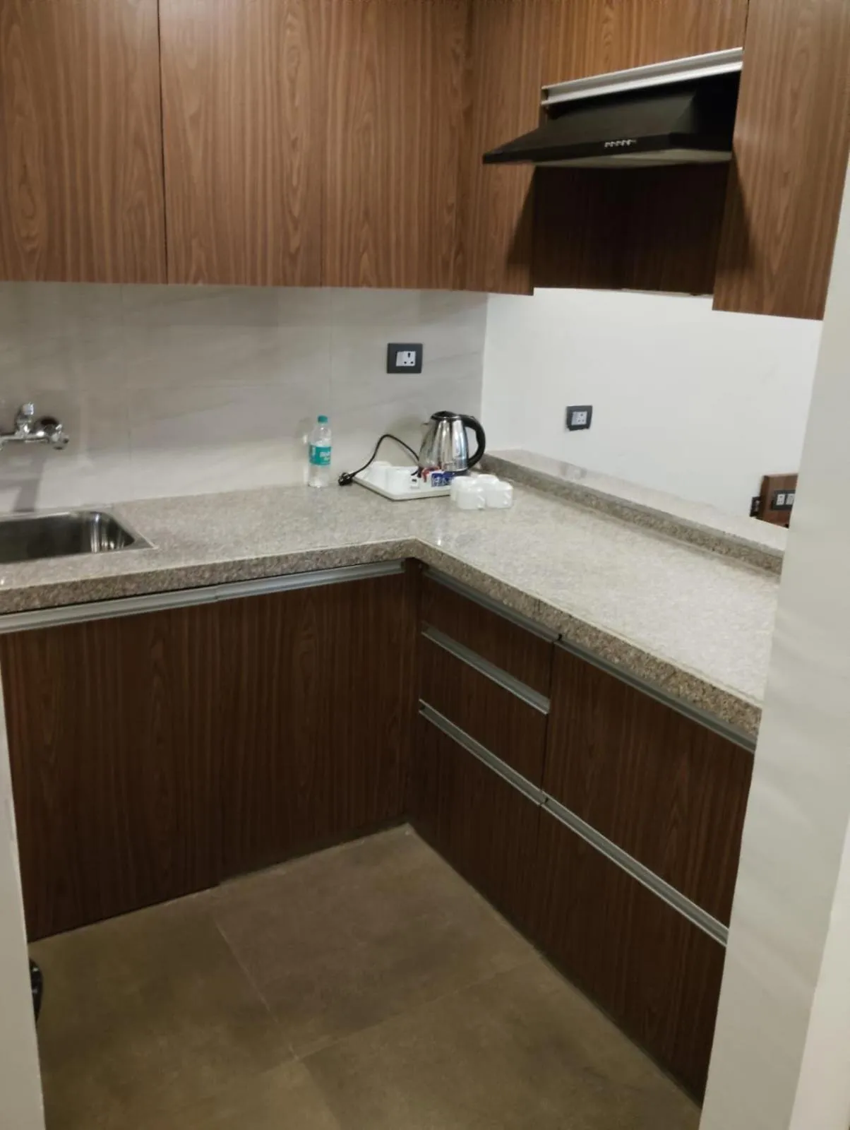 Kitchen or kitchenette in Hotel Livbox