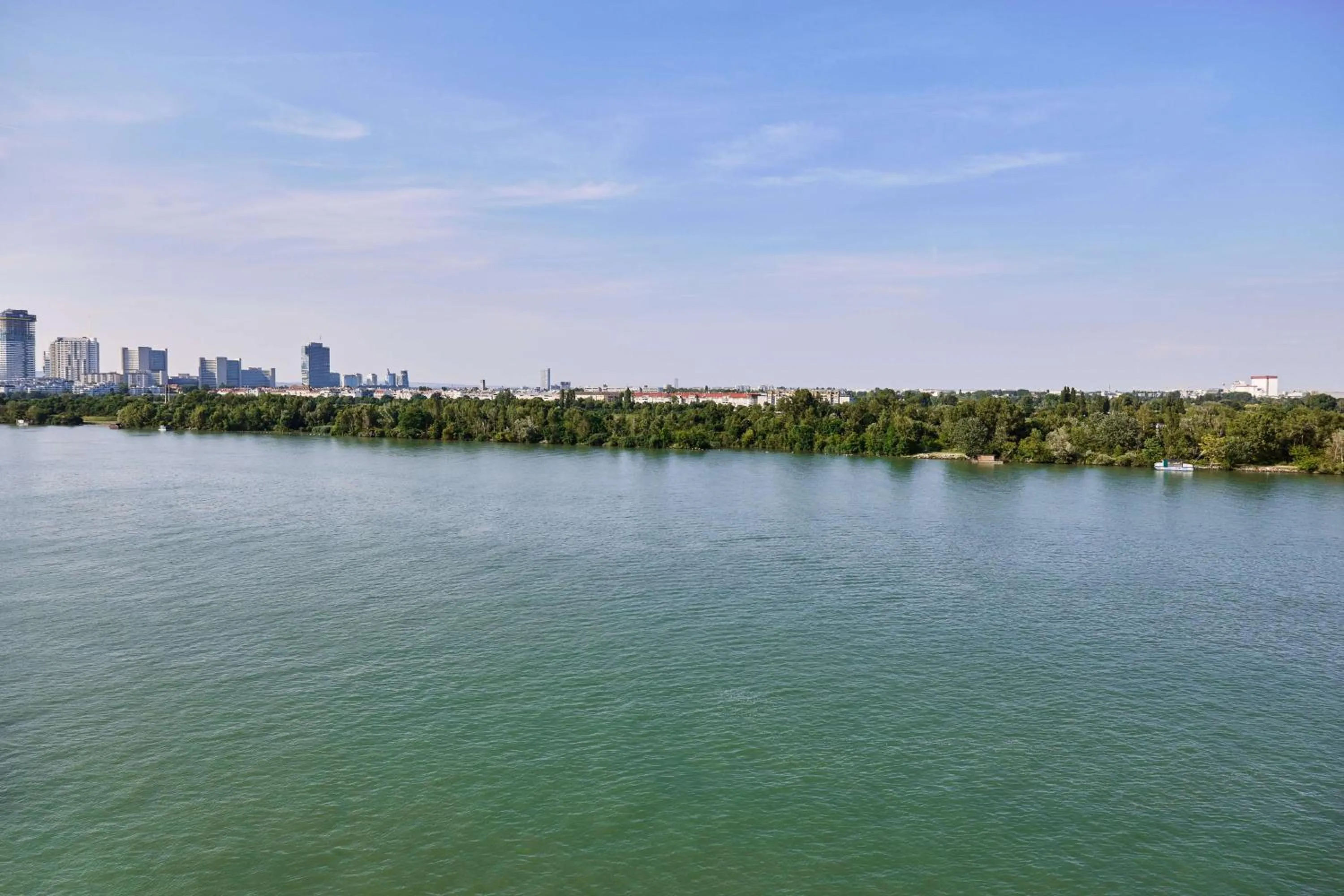 View (from property/room) in Hilton Vienna Waterfront