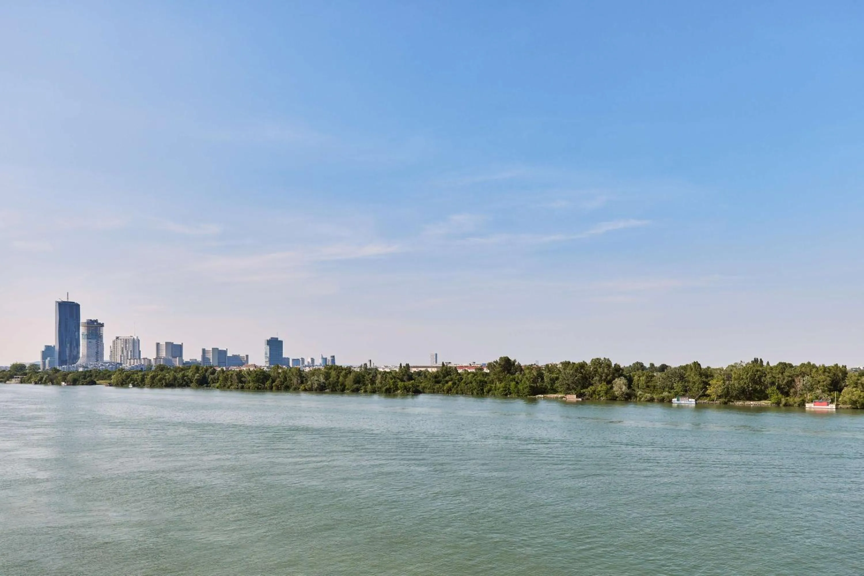 View (from property/room) in Hilton Vienna Waterfront