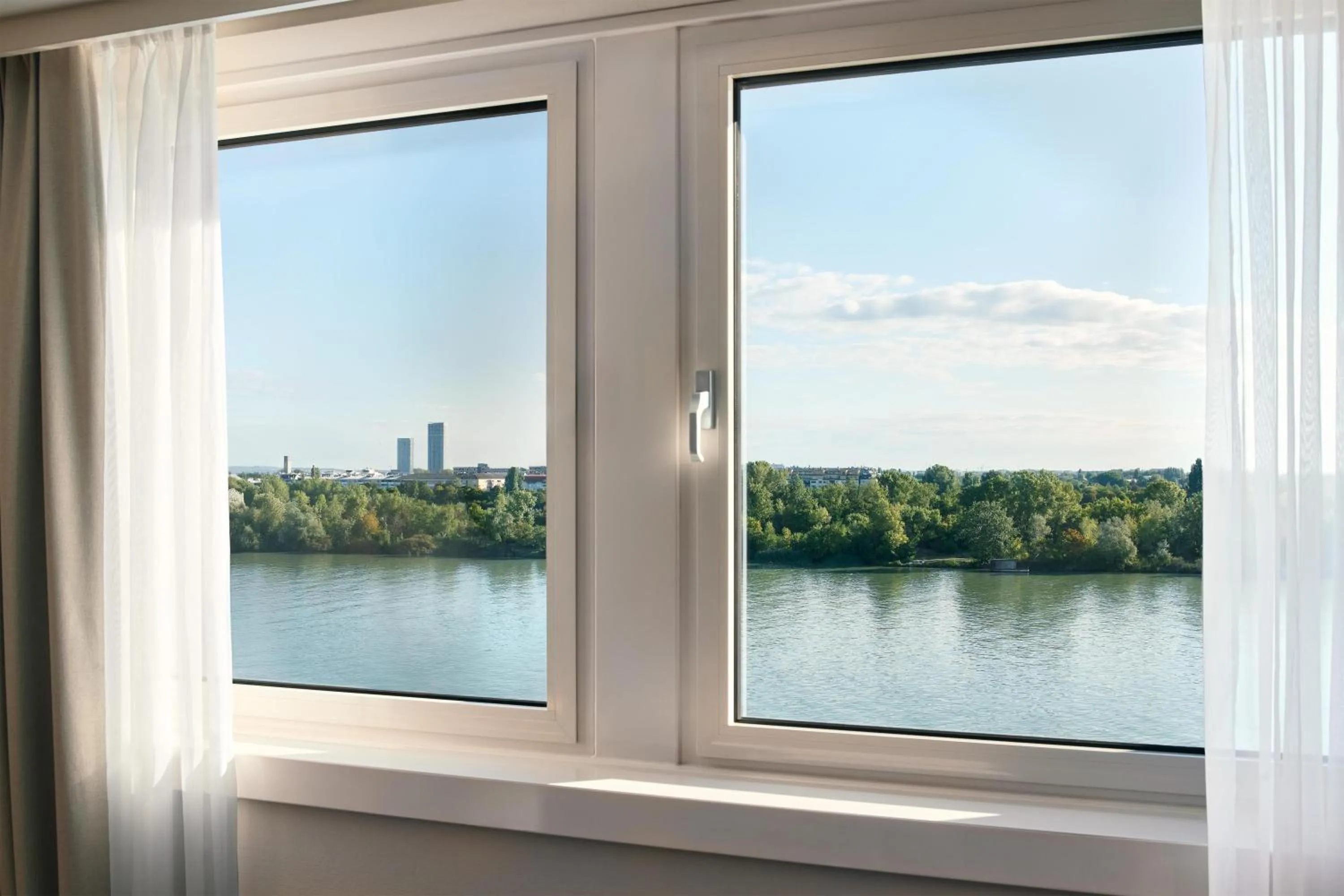 View (from property/room) in Hilton Vienna Waterfront