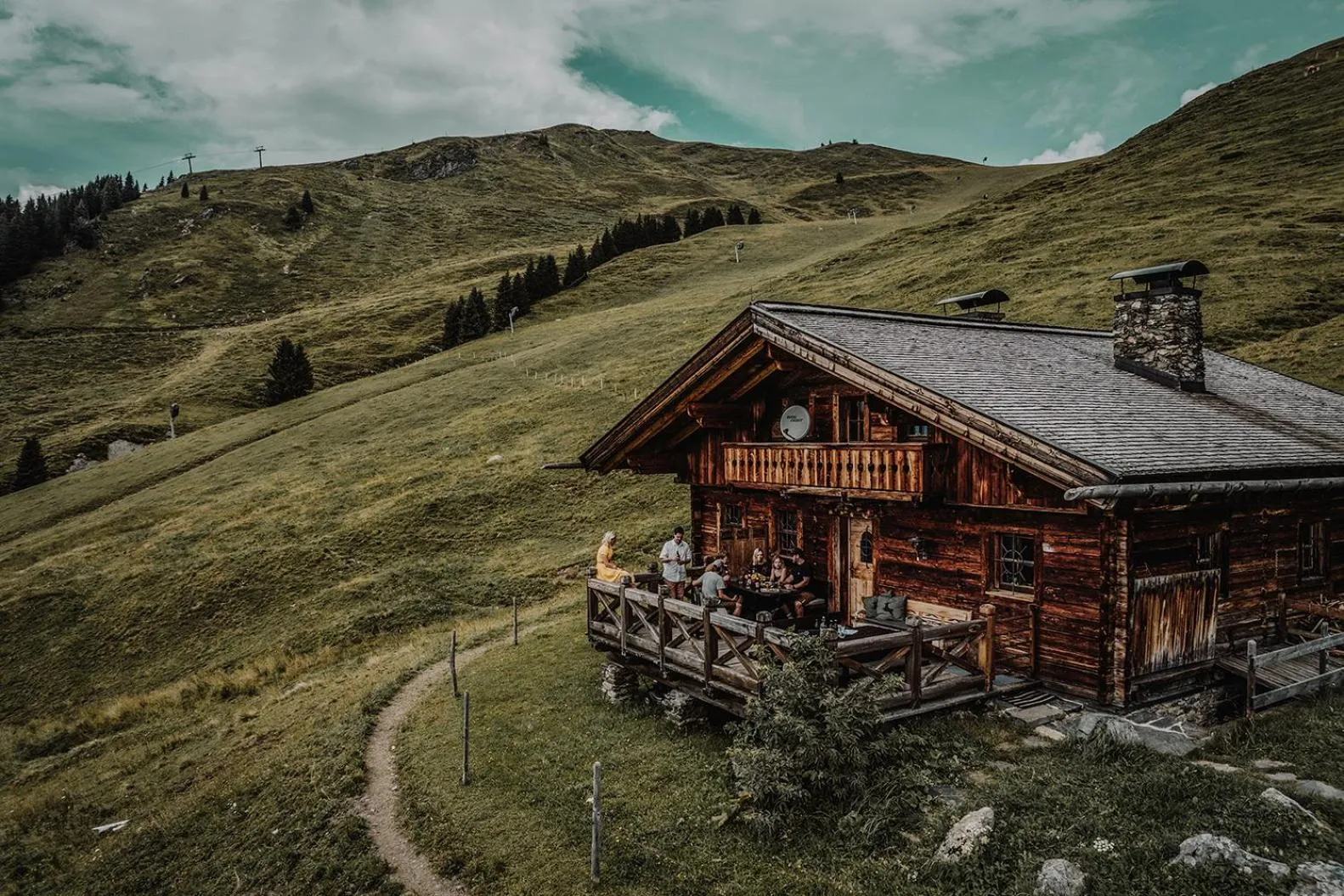 Property building in Hotel Glücksschmiede - Hinterglemm