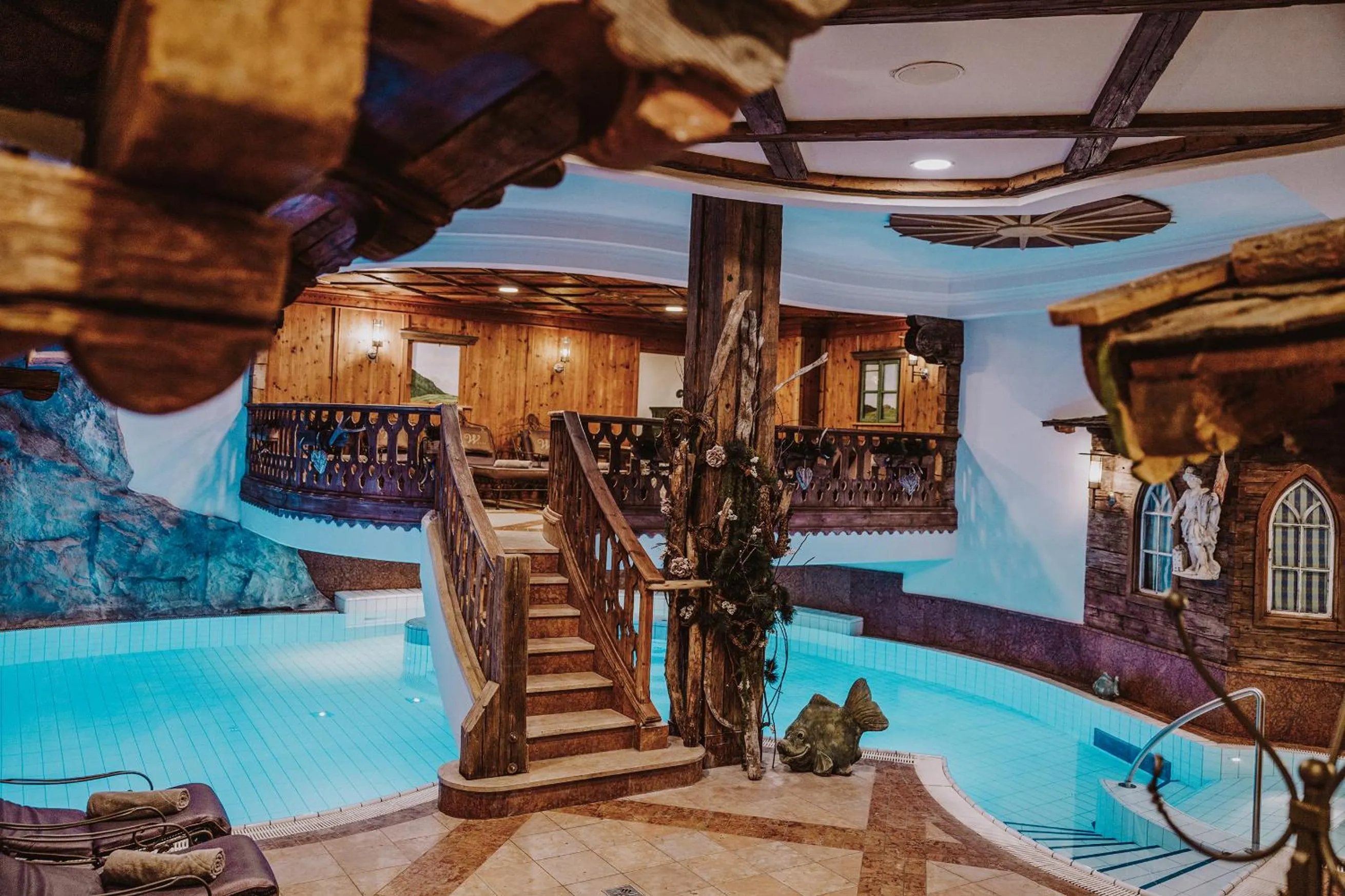 Swimming pool in Hotel Glücksschmiede - Hinterglemm