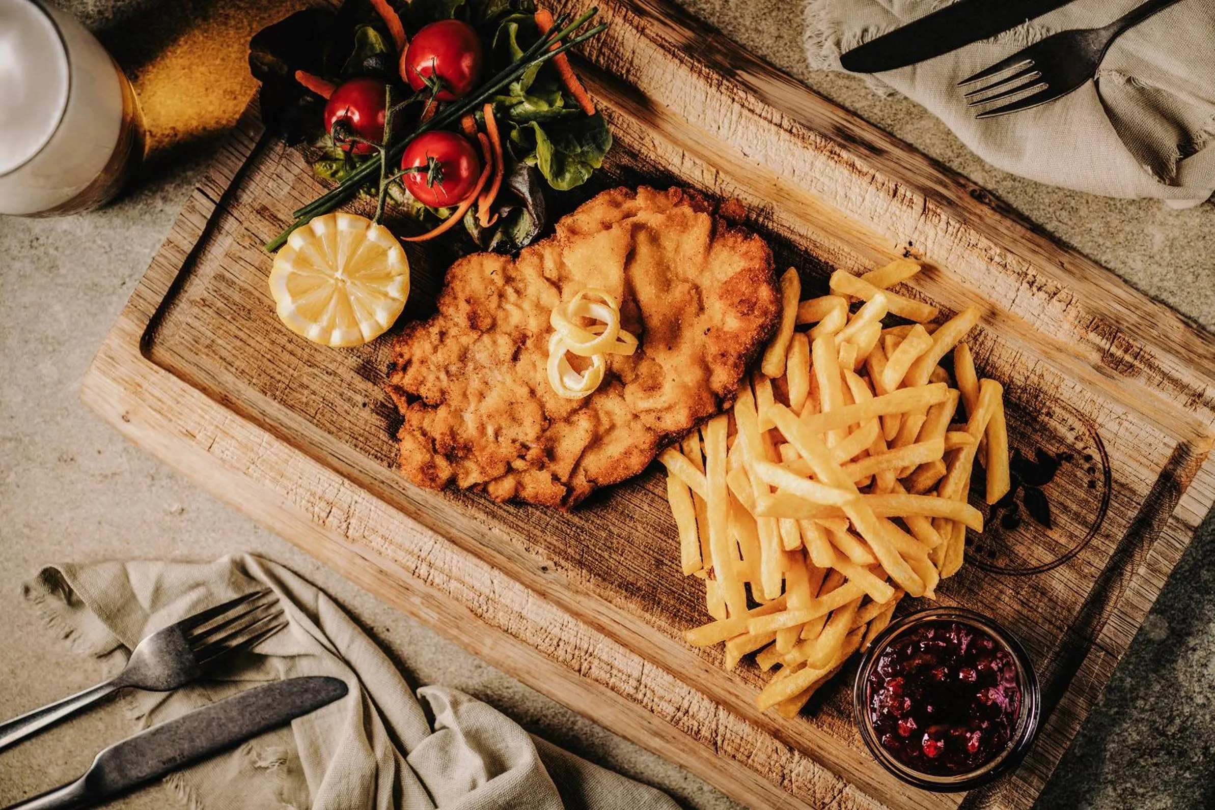 Food and drinks in Hotel Glücksschmiede - Hinterglemm