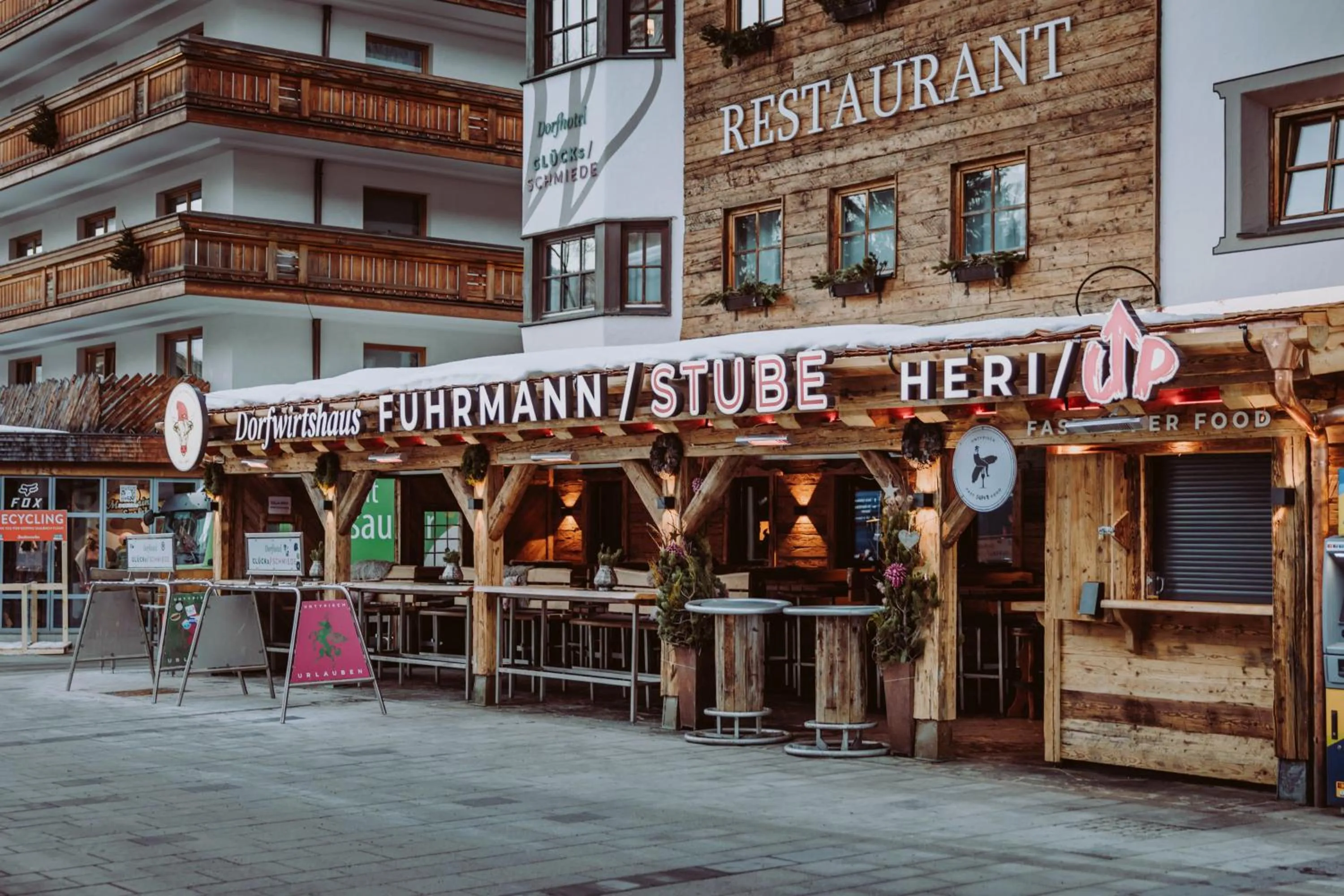 Property building in Hotel Glücksschmiede - Hinterglemm