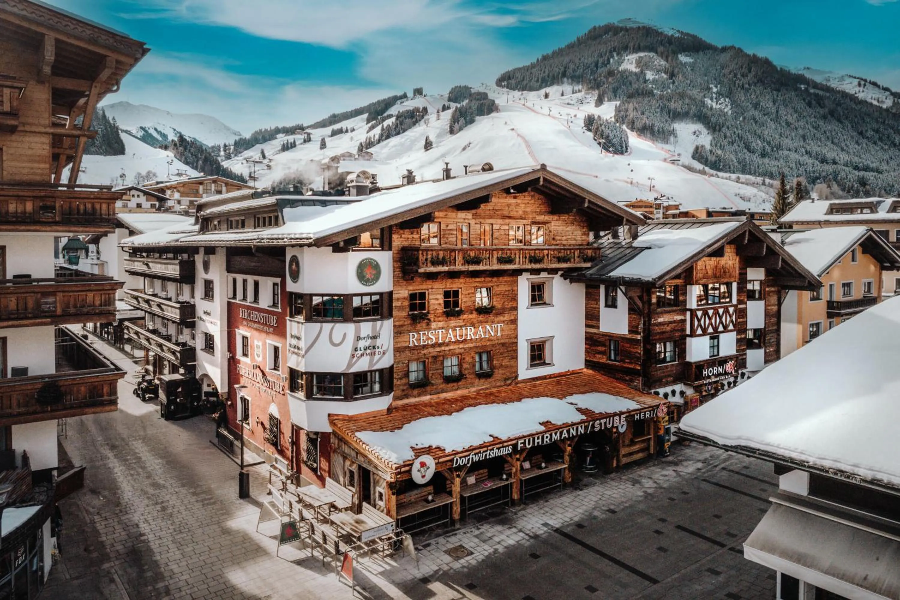Property building in Hotel Glücksschmiede - Hinterglemm