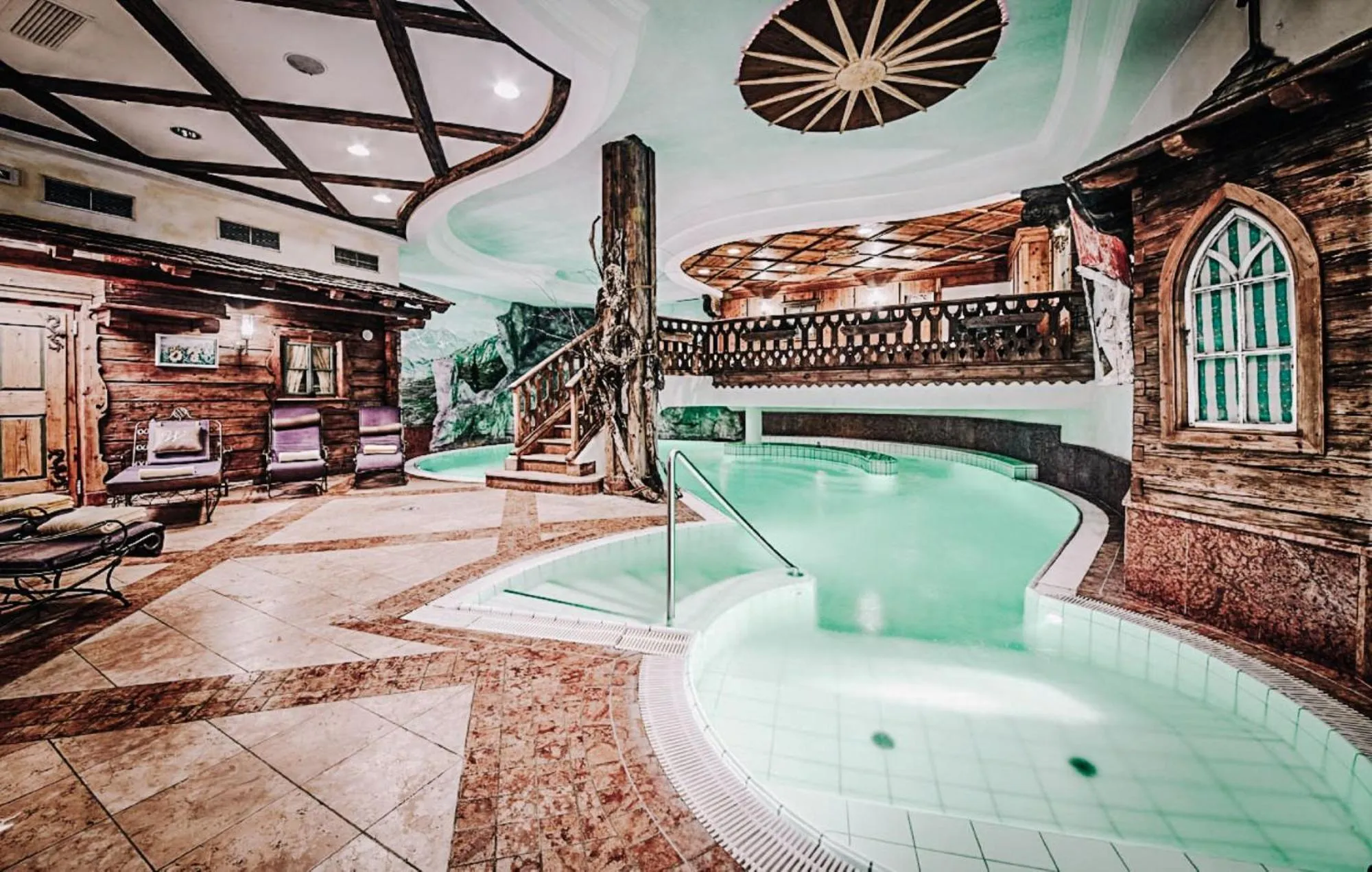 Swimming pool in Hotel Glücksschmiede - Hinterglemm