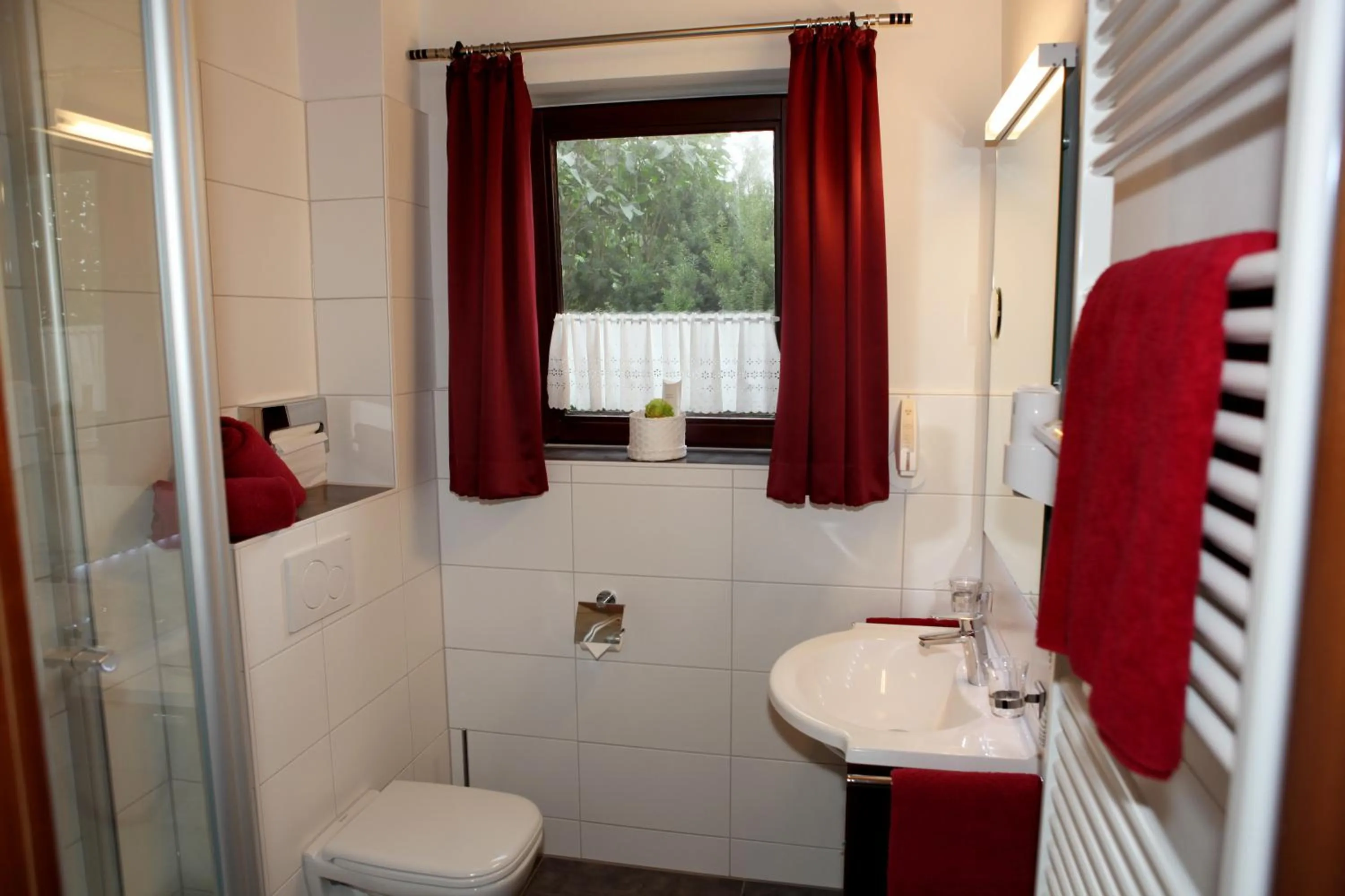 Double Room with Balcony in Room and kitchen im Katerberg