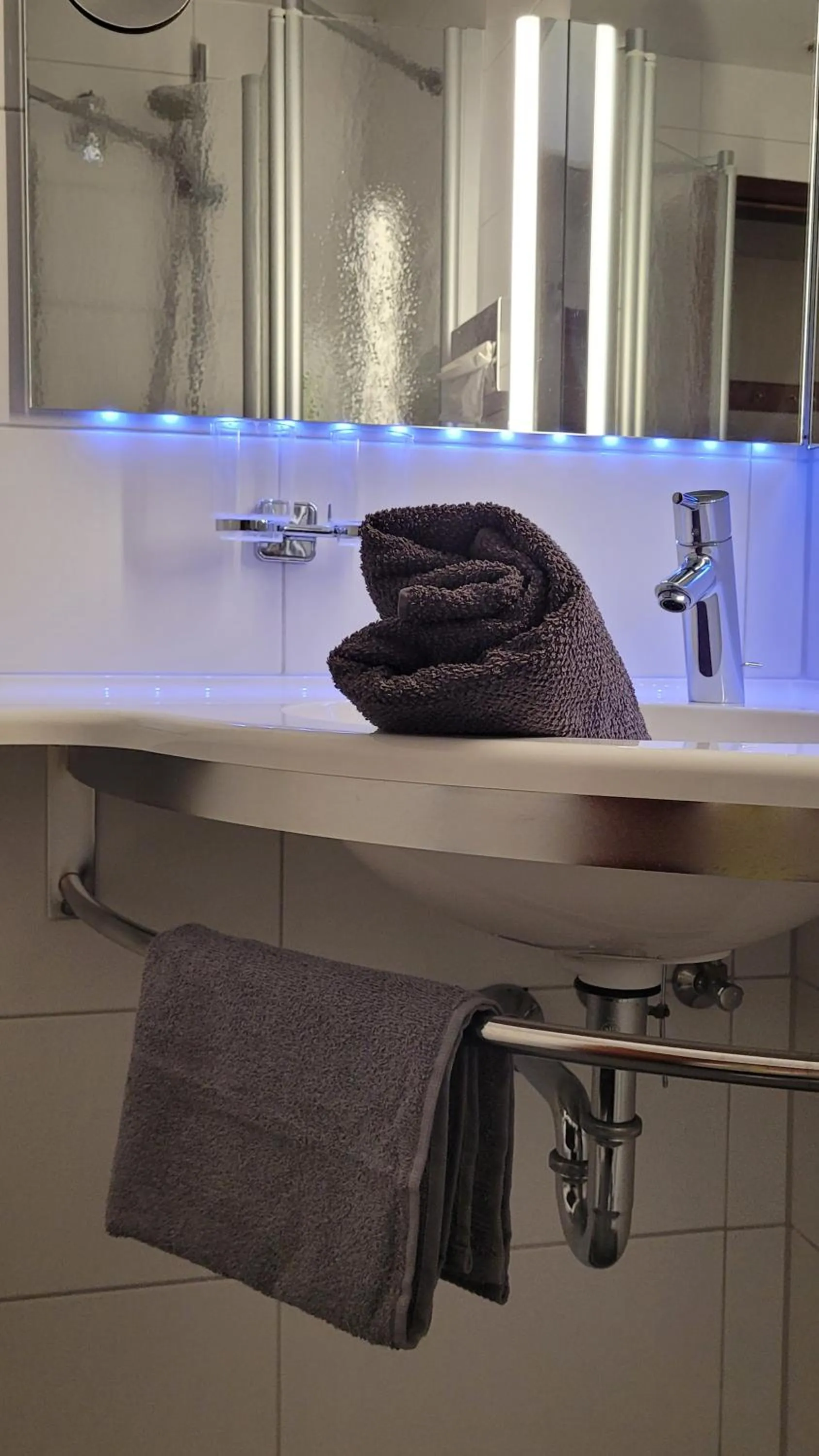 Bathroom in Room and kitchen im Katerberg