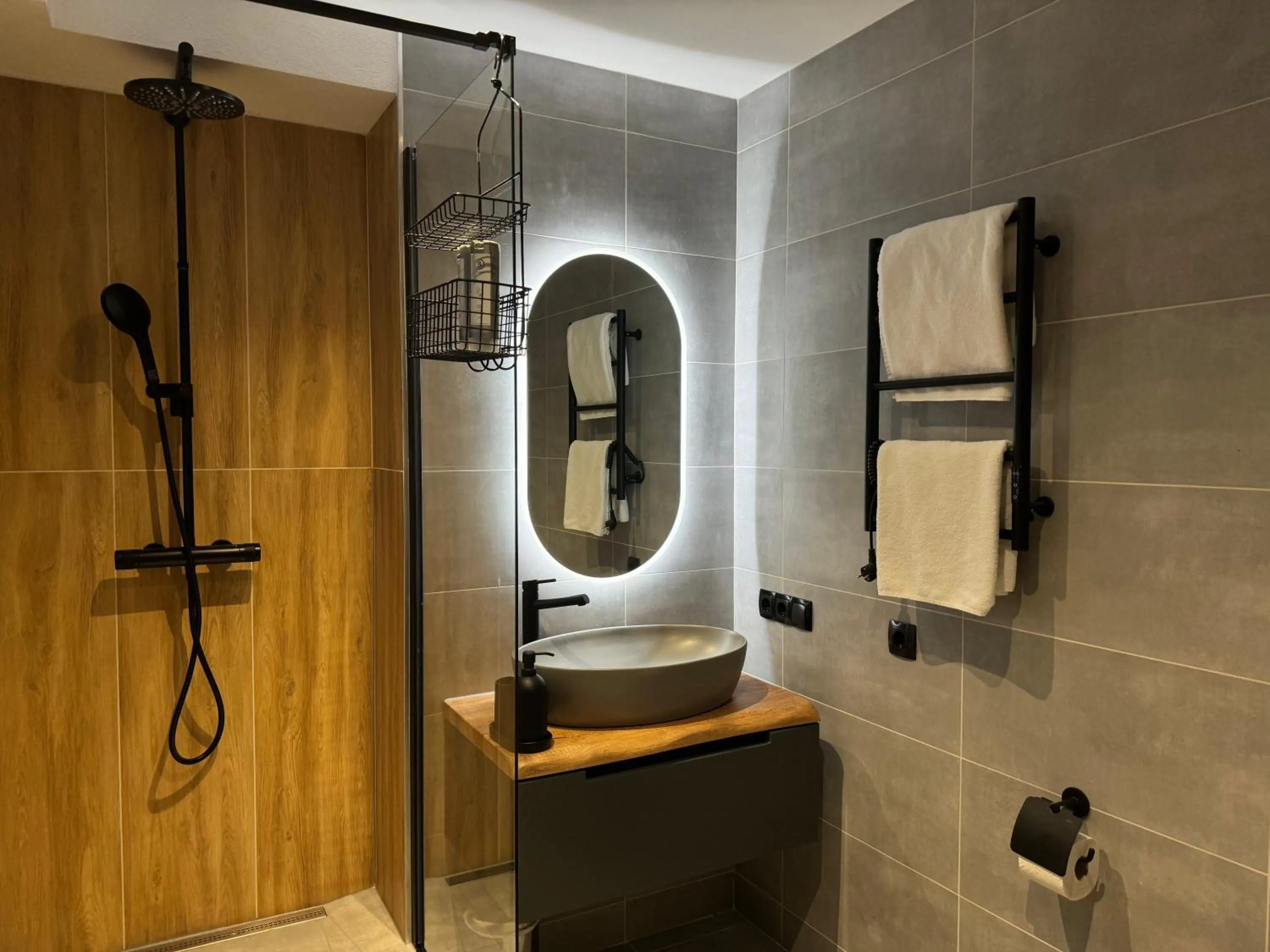 Shower in Mountains Hotel