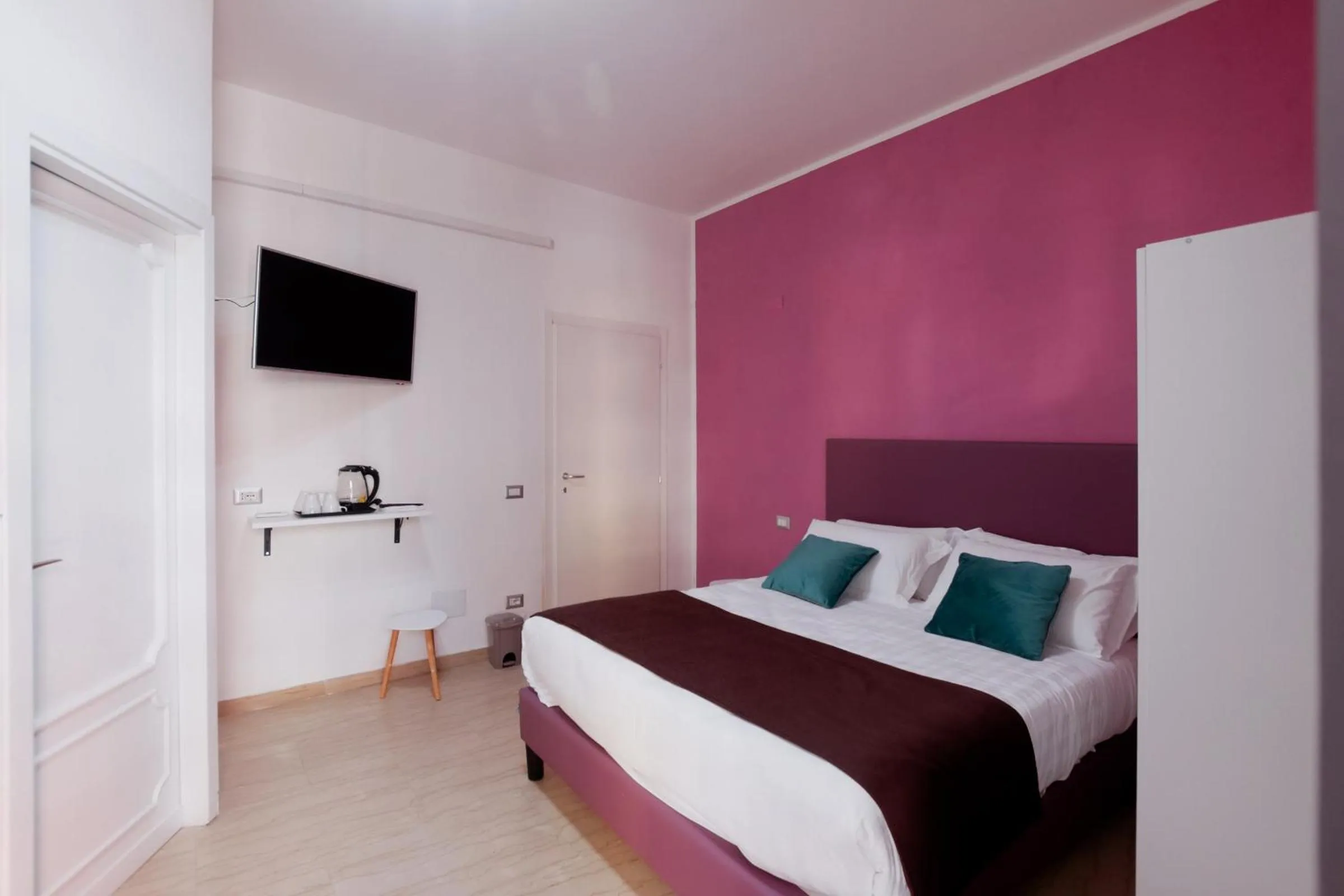 Bed in Apartment Rome Suite Vatican