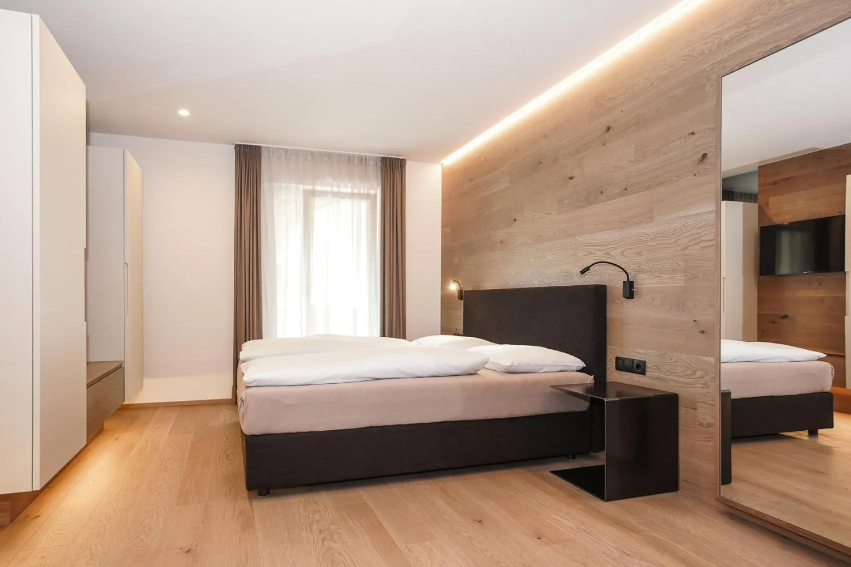 Balcony/Terrace, Bed in Gasthof Sonne snc