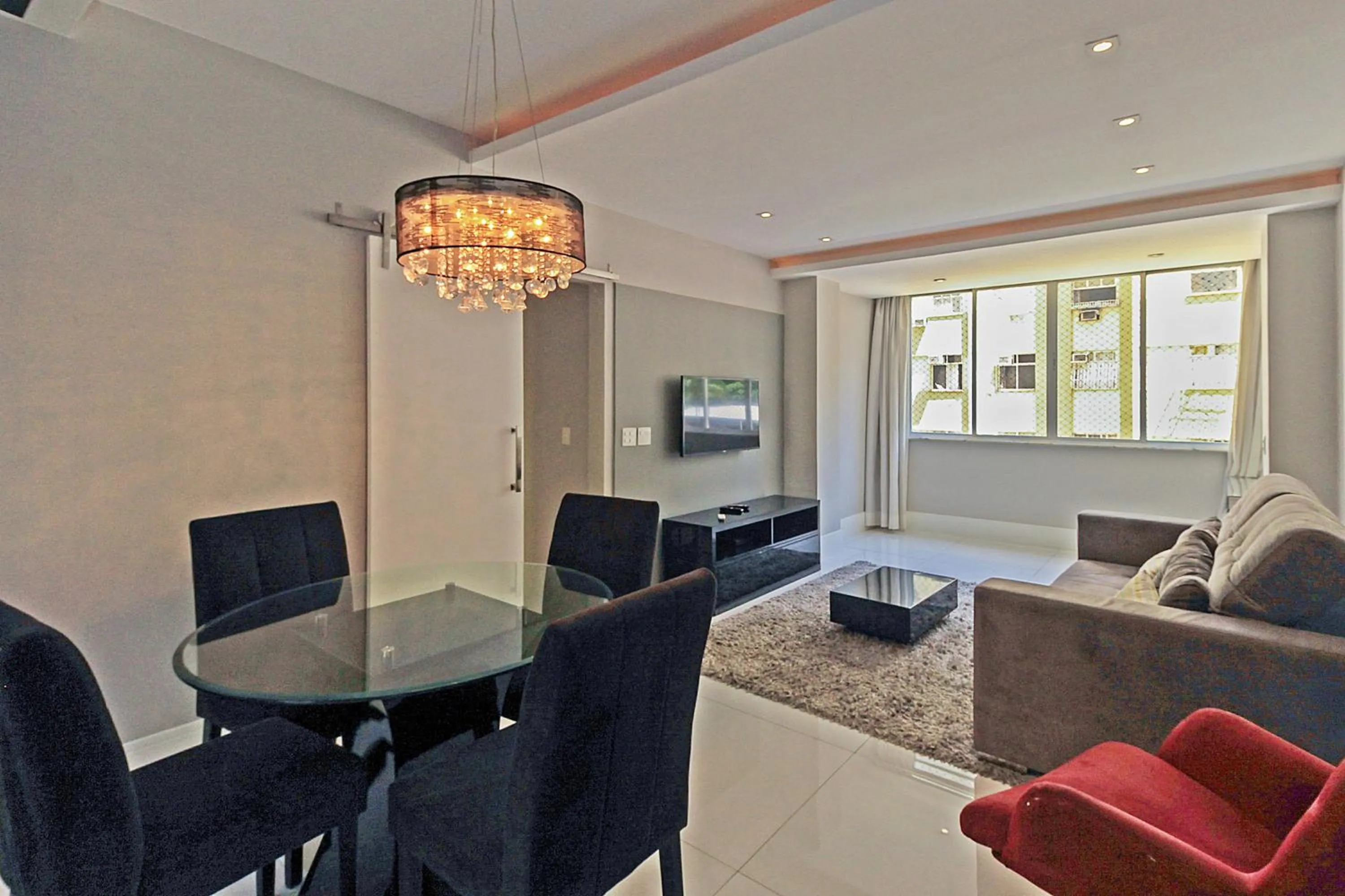 Communal lounge/ TV room in Rio Spot Homes Copacabana D050