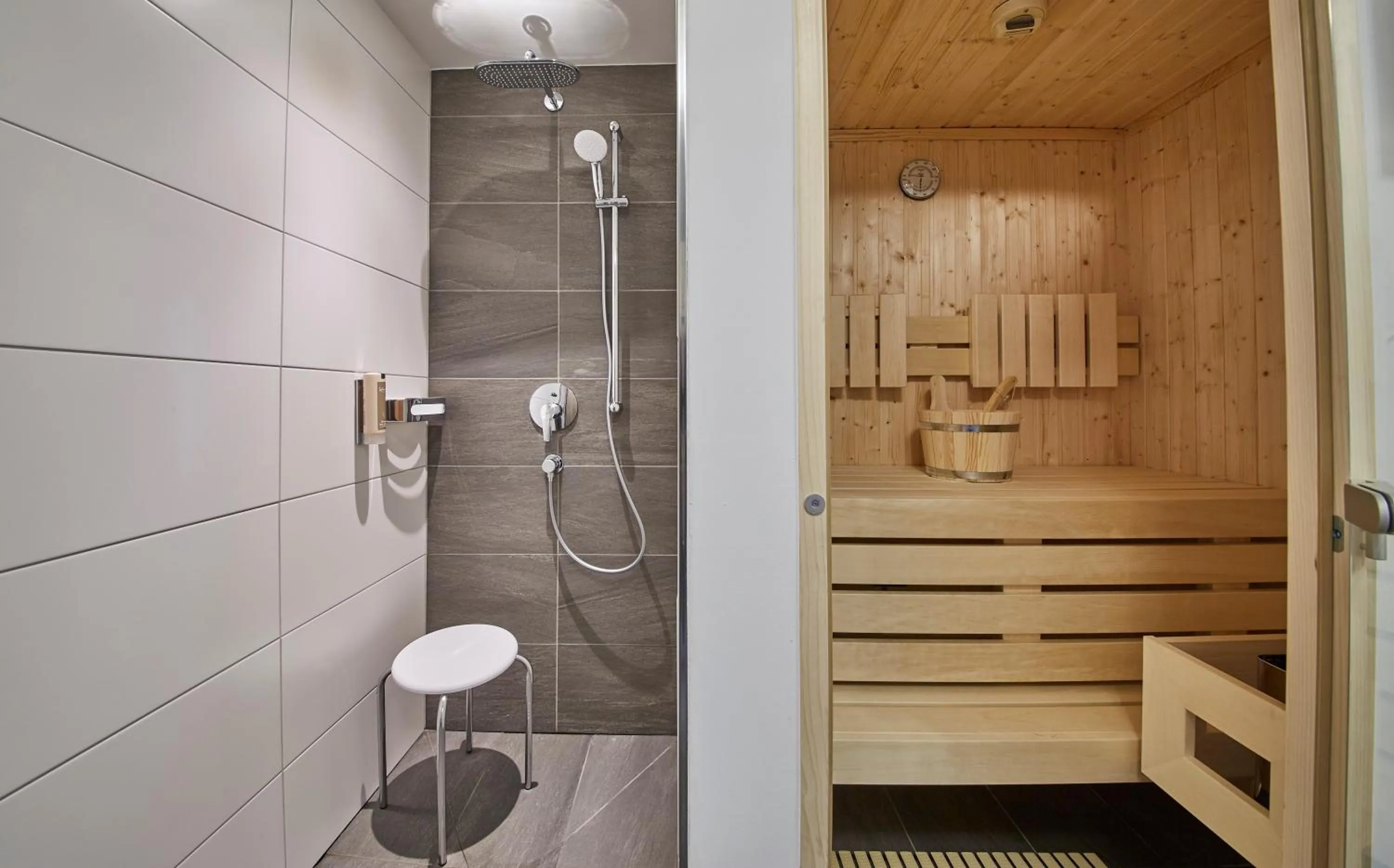 Sauna in AlpenParks Hotel & Apartment Sonnleiten