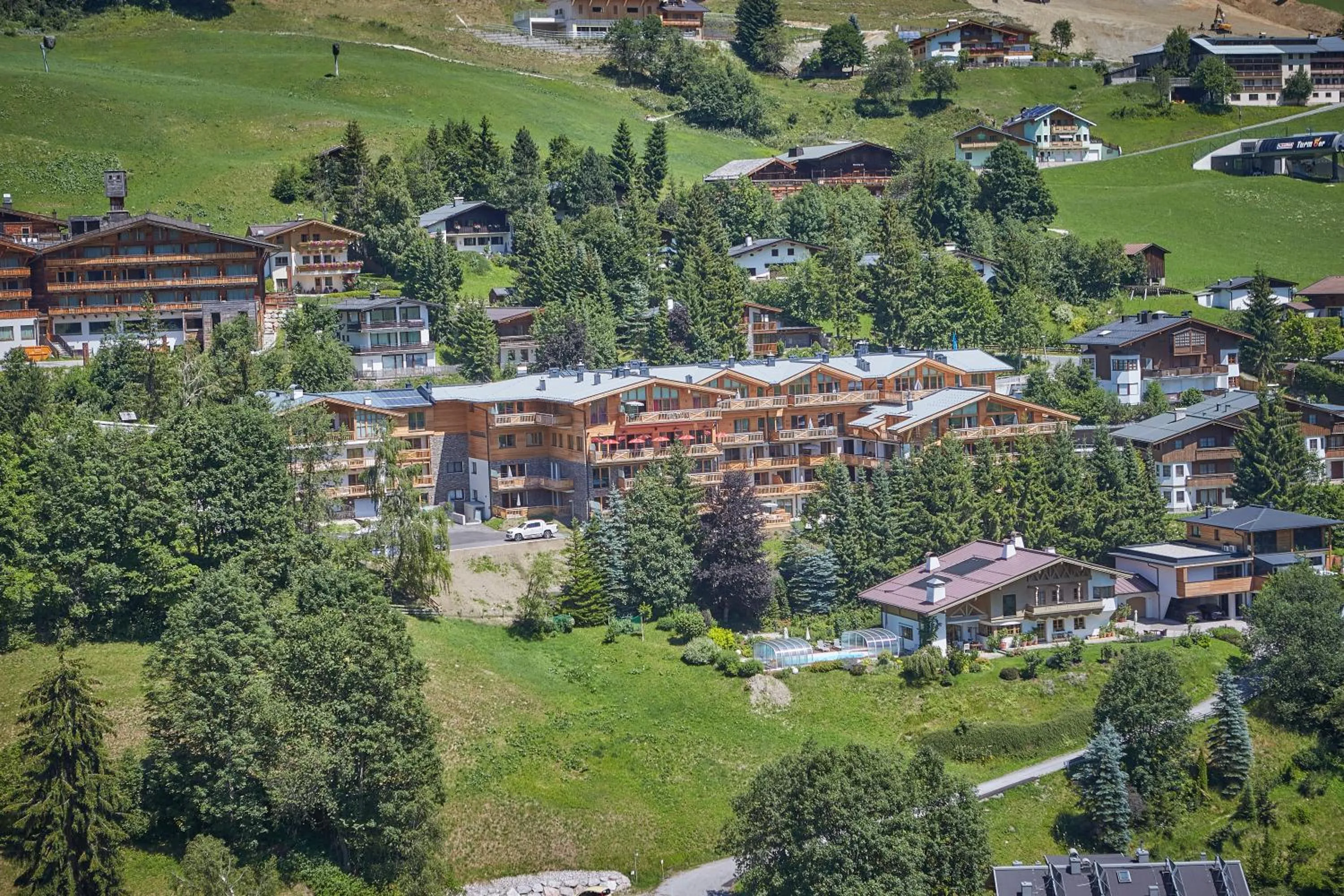 Bird's eye view in AlpenParks Hotel & Apartment Sonnleiten